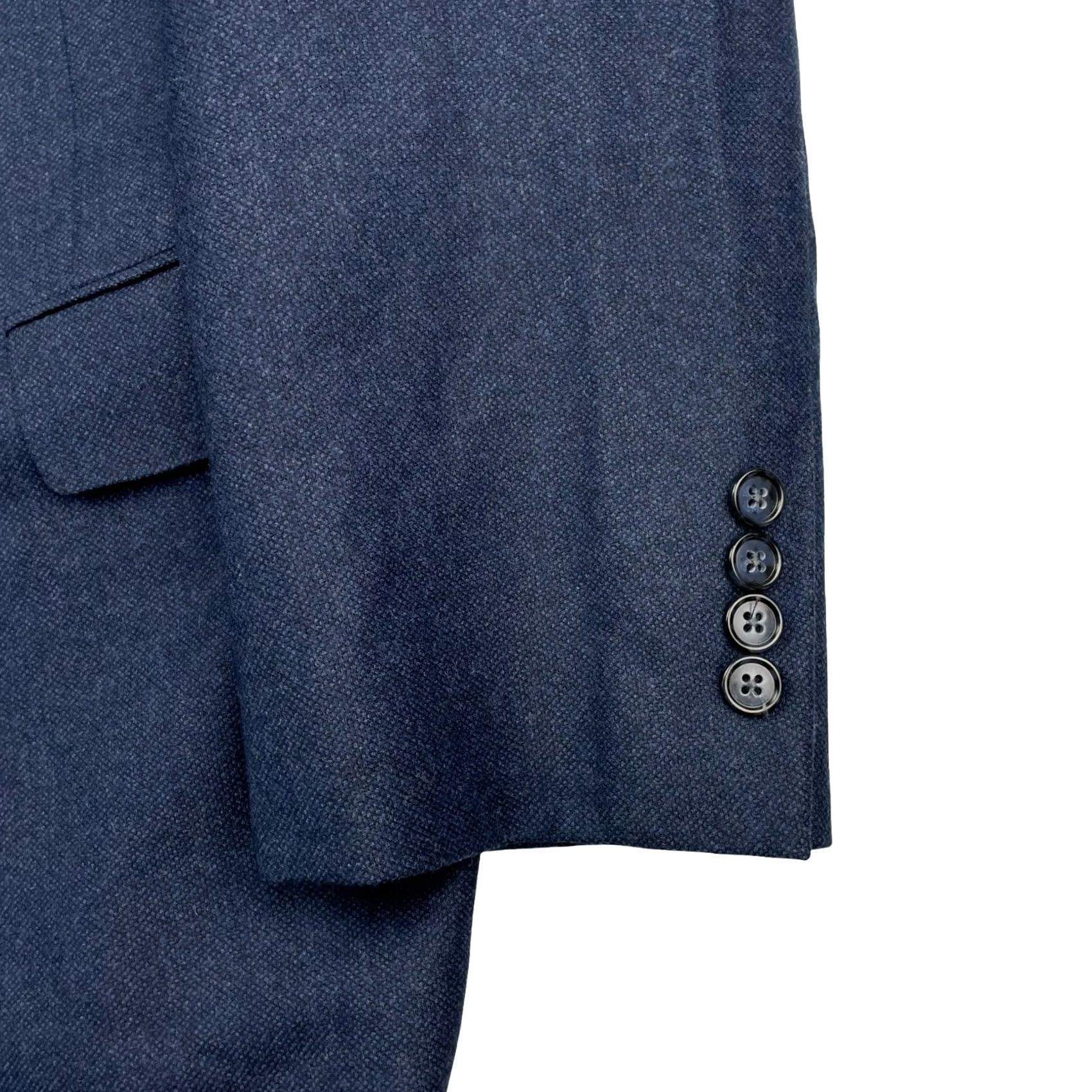 Paul Stuart Paul Stuart Blazer Navy Blue 2-Button 48R Wool Super 130's Men’s Jacket Coat Single-Breasted Notch Lapel Vintage: No Size 48R - 4 Thumbnail