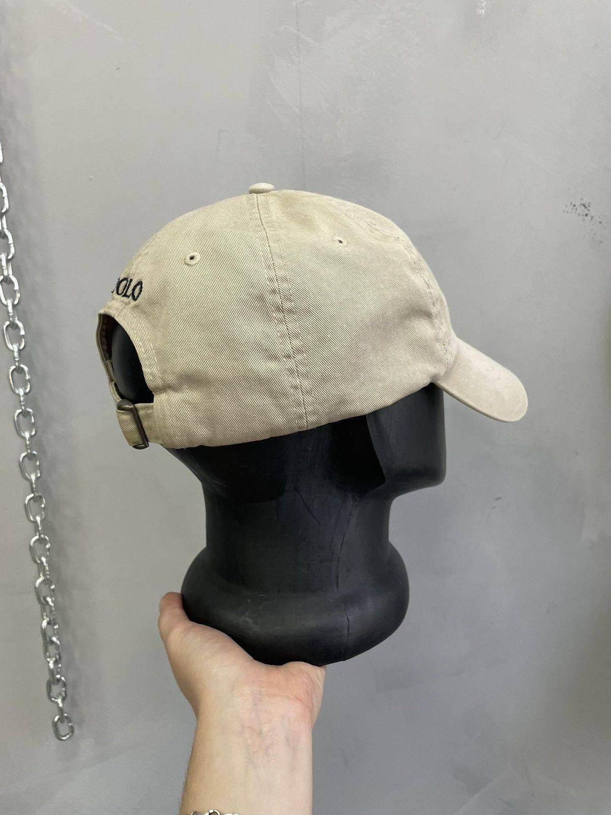 Polo Ralph Lauren Polo Ralph Lauren Beige Classic Logo Cap y2k Size ONE SIZE - 4 Thumbnail