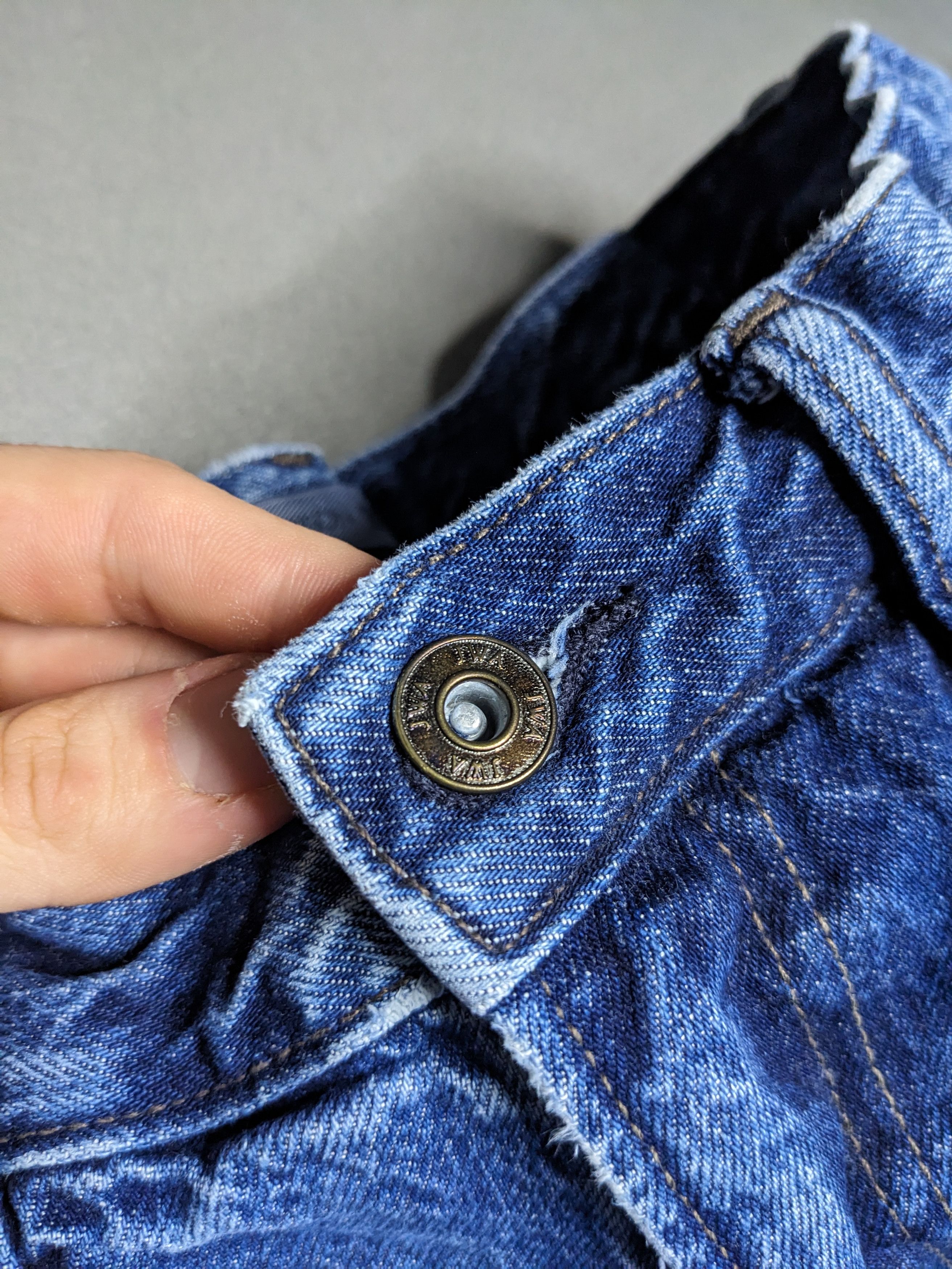 JW Anderson × Uniqlo JW Anderson x Uniqlo Straight Jeans 30x30 Washed Denim Pants Size US 30 / EU 46 - 11 Thumbnail