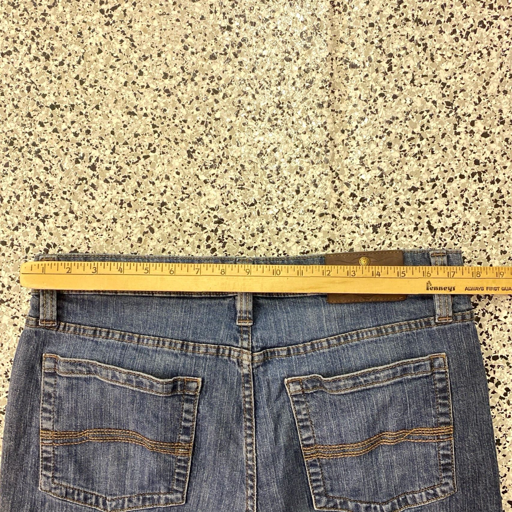 Cody James Cody James Jeans Straight Blue Denim Mens 34x32 35x31 Cotton Lycra 5-Pocket Western Cowboy Streetwear Regular Waist Medium Wash Jeans Mens Size US 34 / EU 50 - 5 Thumbnail
