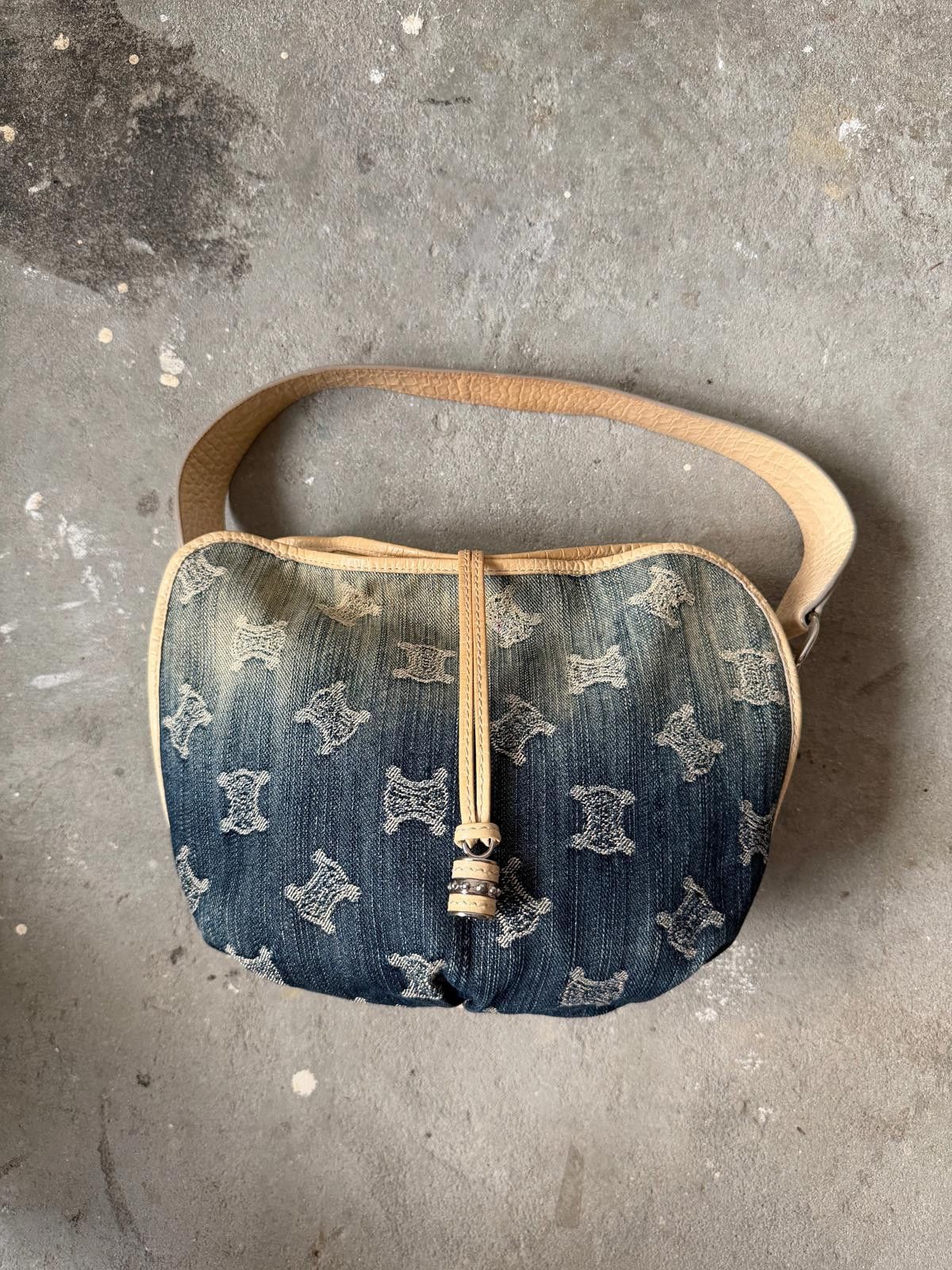 Celine Celine Macadam Bittersweet Denim Shoulder Bag Gradient Size ONE SIZE - 1 Thumbnail