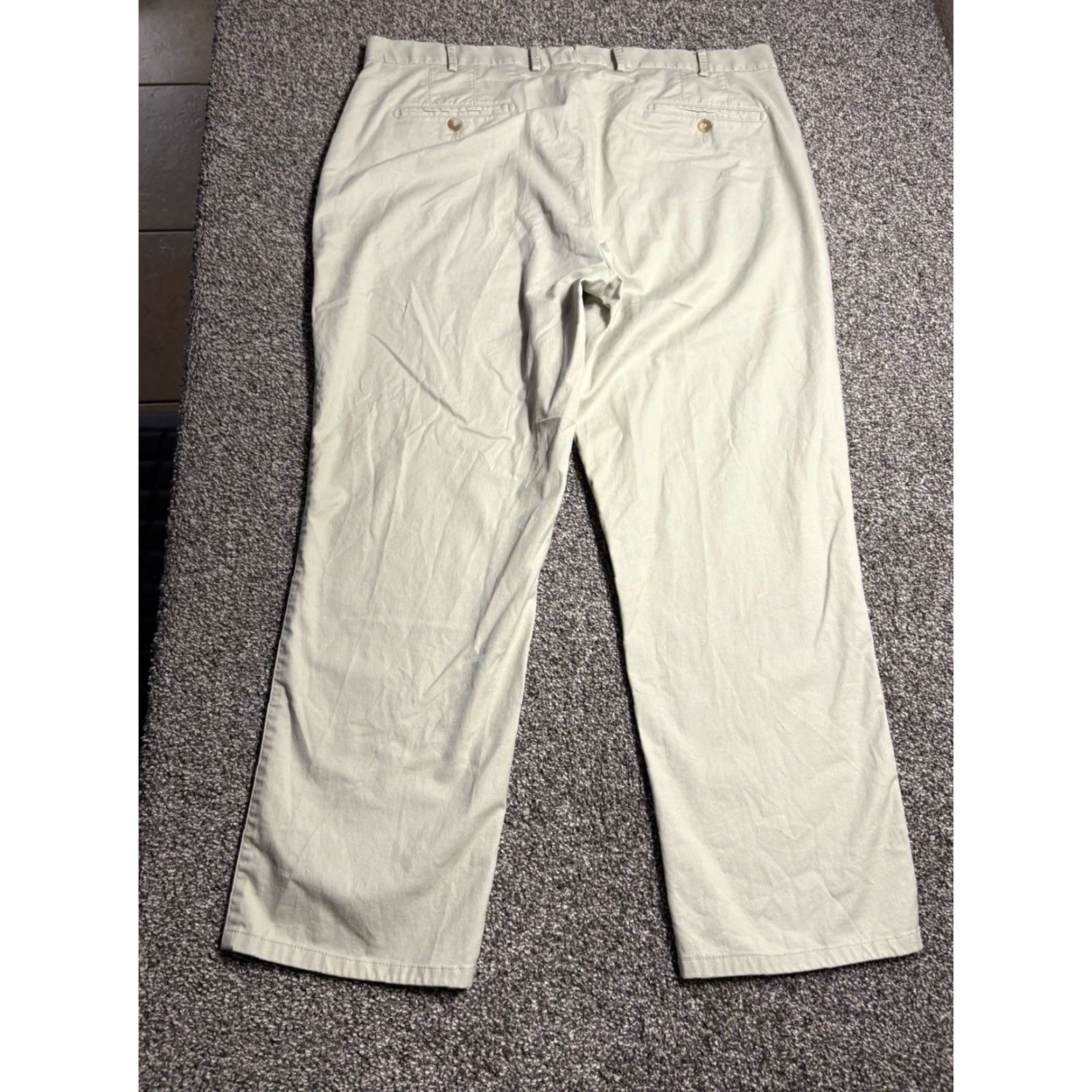 Peter Millar Peter Millar Pants Men 40x30 Twill Soft Chino Khaki Tan Pima Golf Regular Mens Size US 40 / EU 56 - 4 Thumbnail
