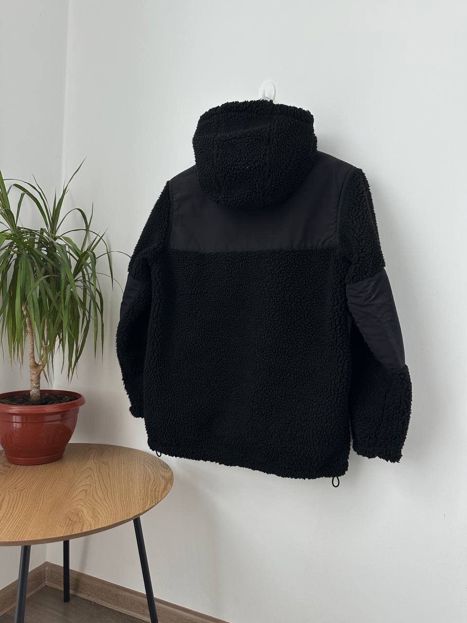 Japanese Brand × Vintage Vintage Teddy Black Fleece Faux Fur Stussy Style Jacket Size US M / EU 48-50 / 2 - 11 Thumbnail
