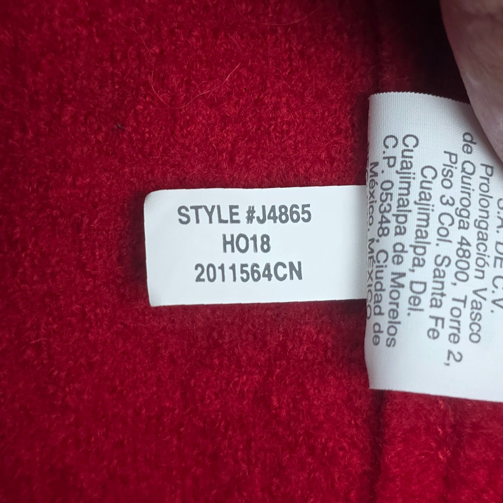 J.Crew J. Crew Daphne Topcoat Women's OOP Red Boiled Wool Italian Trench Button Coat Long Wool Lining Dry Clean Only Petite 0P Winter Fall Girls? Size XS / US 0-2 / IT 36-38 - 6 Thumbnail