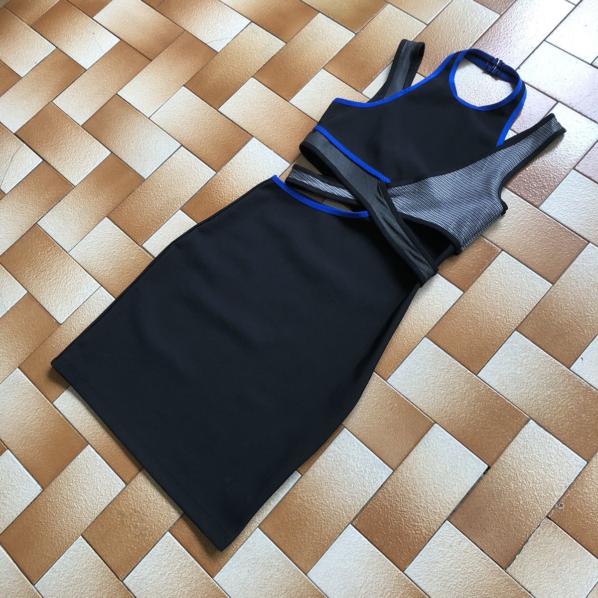 ALEXANDER WANG halter neck midi dress W cut out side - ilac.rochib.com