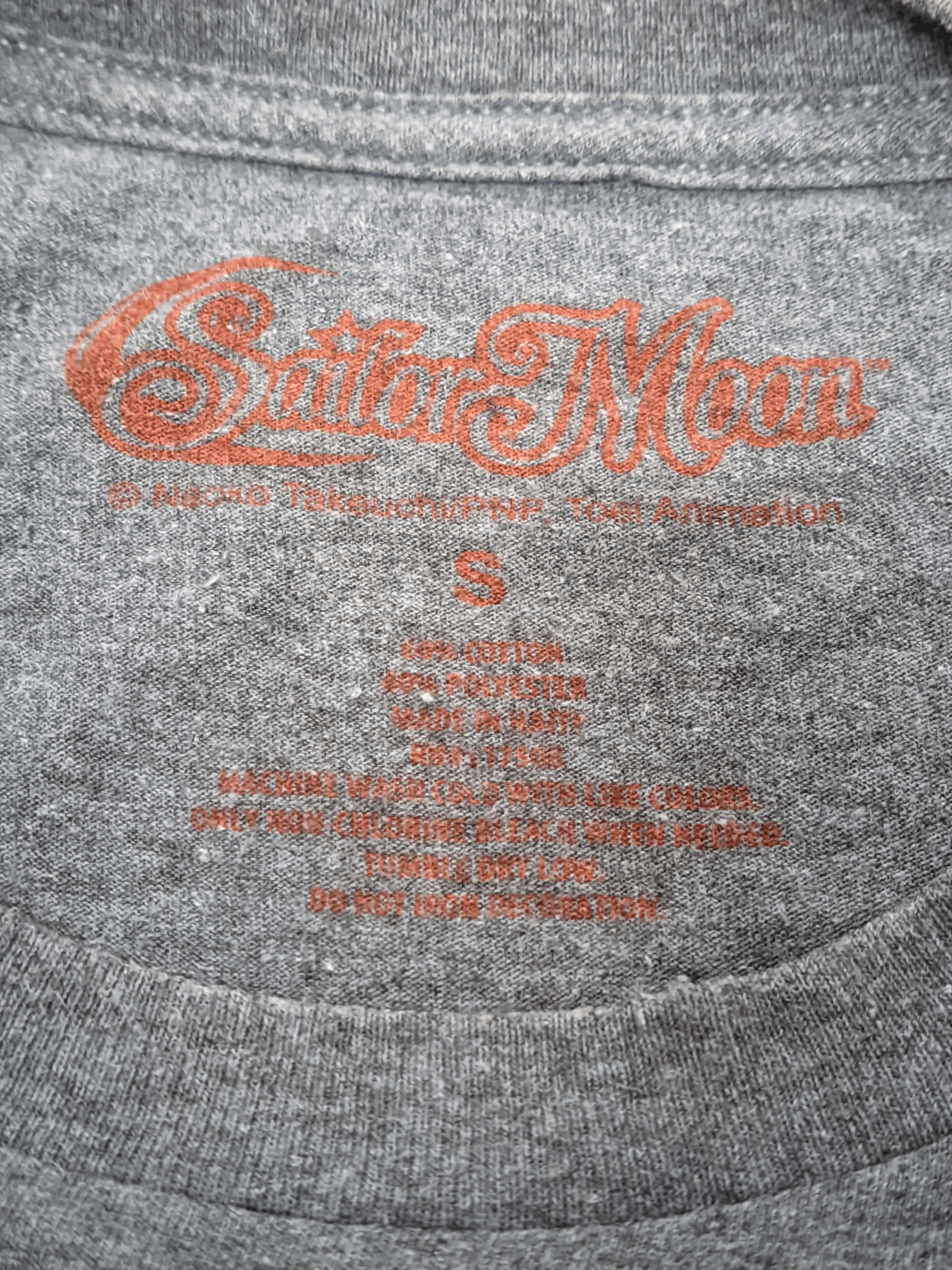 Anime × Japanese Brand Tshirts Sailor Moon by Naoko Takeuchi Toei Animation Size US L / EU 52-54 / 3 - 3 Thumbnail