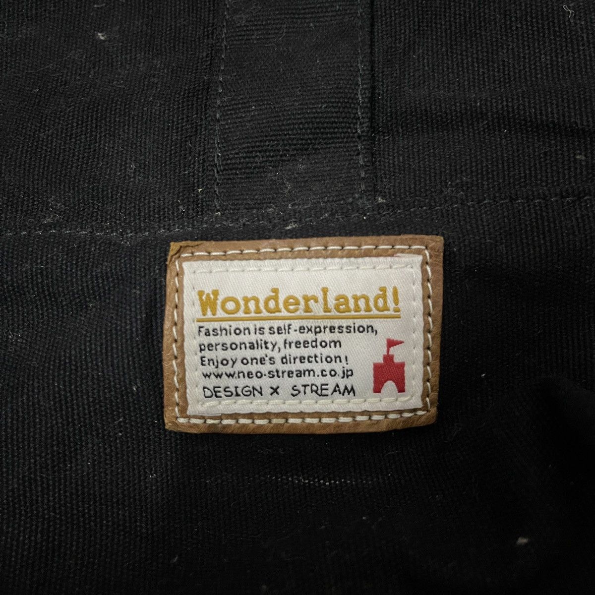 Other Vintage Wonderland Design x Stream Bag Black Colour Size ONE SIZE - 2 Thumbnail