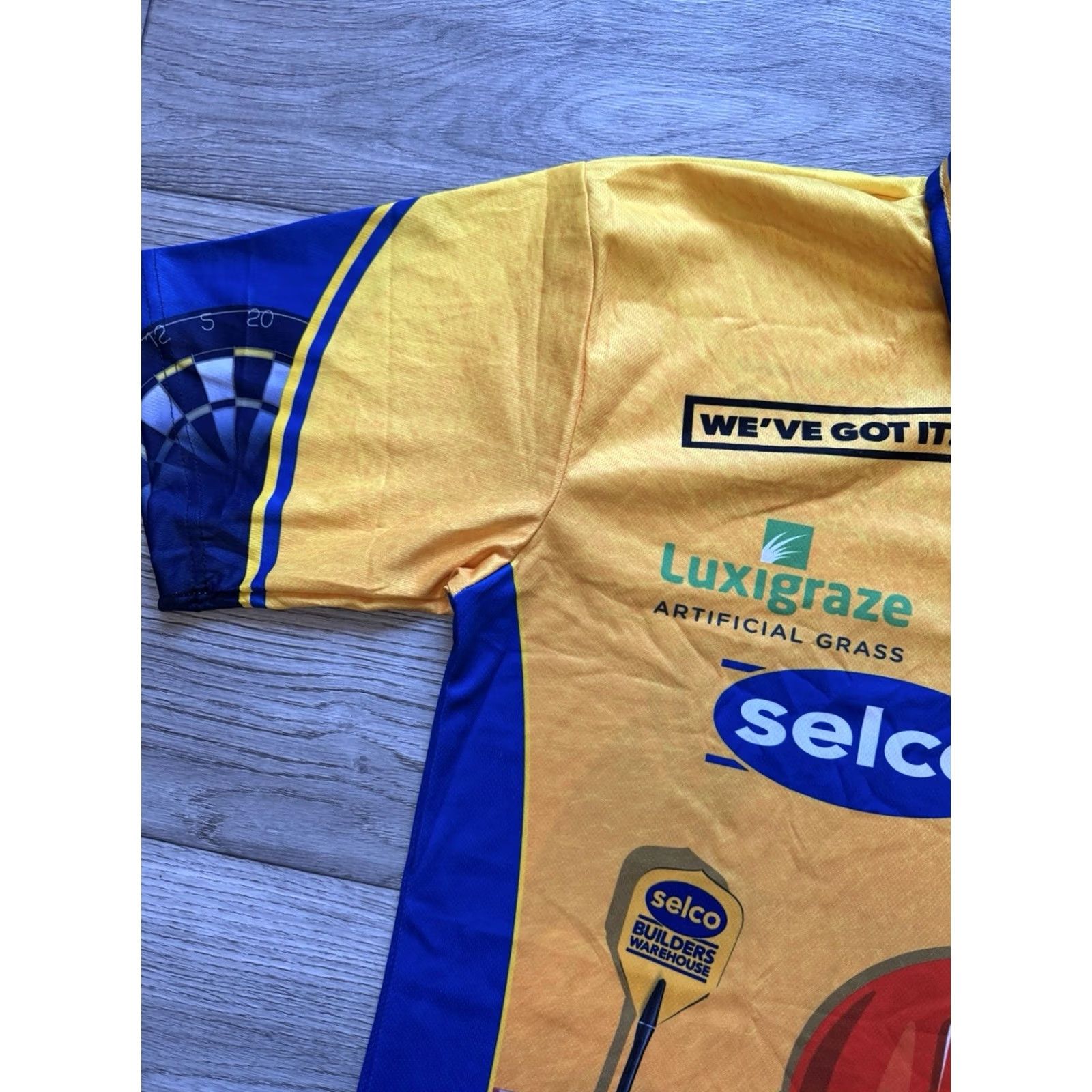 Warehouse Selco Builders Warehouse Darts Shirt Size L With Autograph Mens T-Shirt Multicolor Size US L / EU 52-54 / 3 - 4 Thumbnail