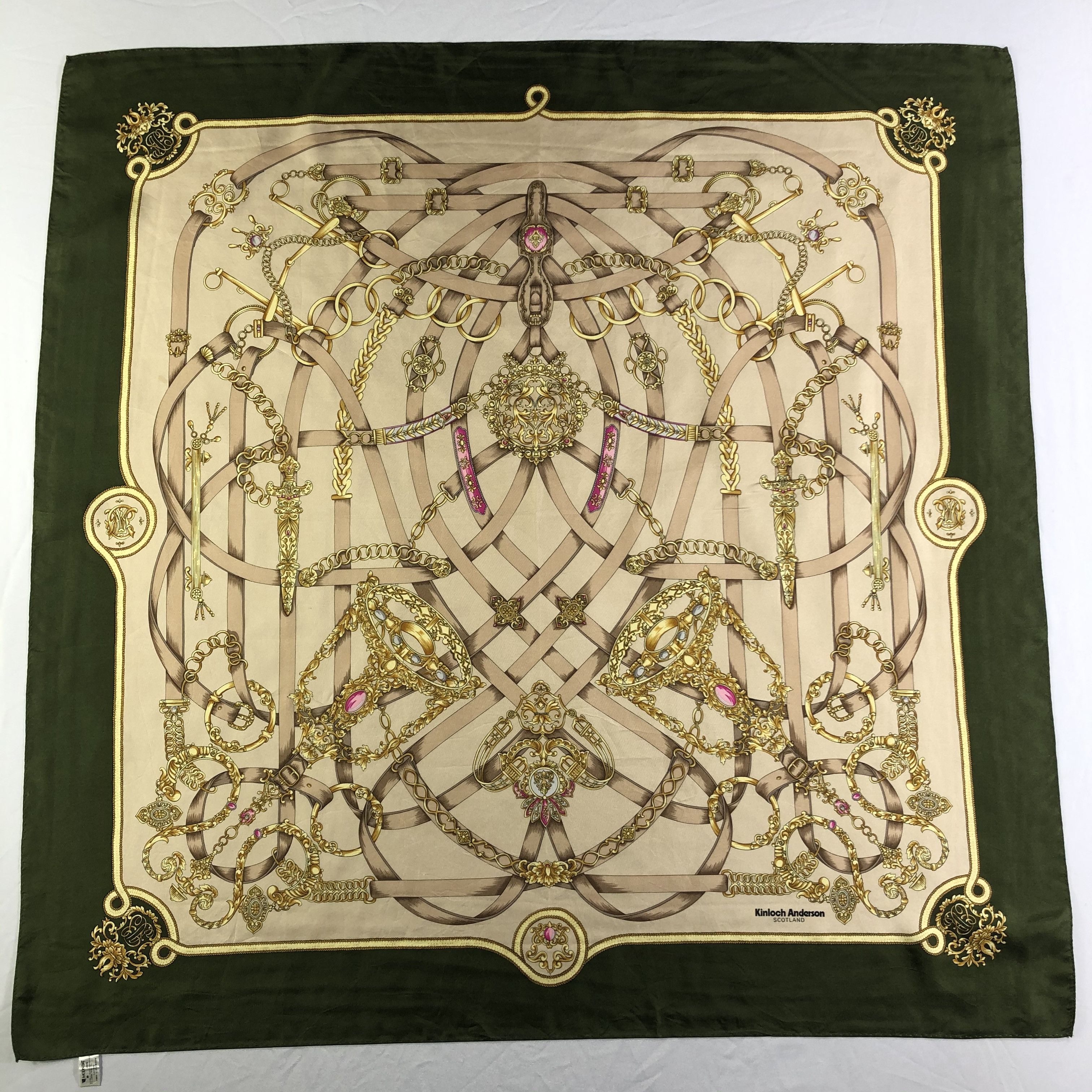Vintage Vintage Kinloch Anderson Silk Scarf Size ONE SIZE - 2 Thumbnail