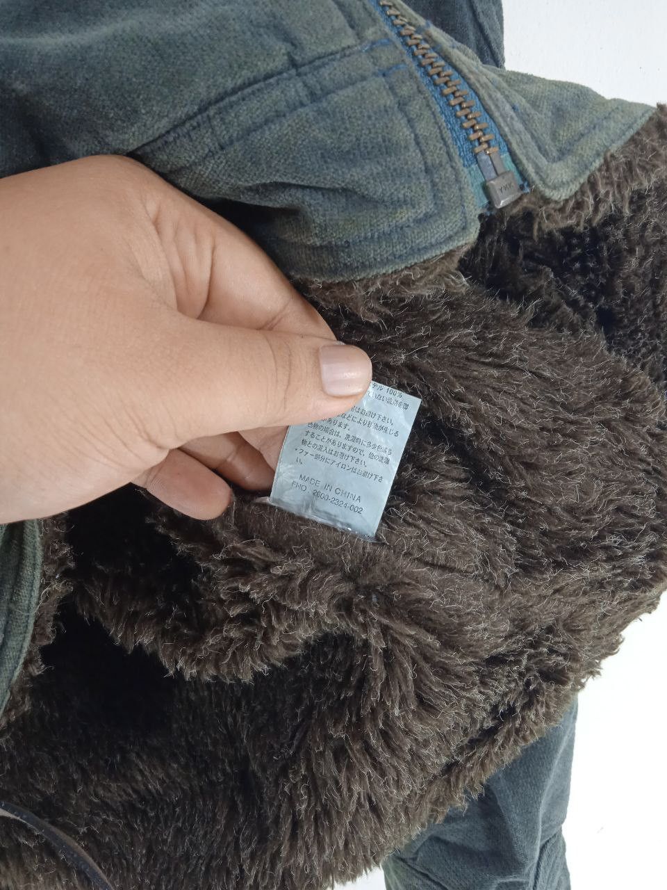 Carter's × If Six Was Nine Vintage Sunfaded Carters Velvet Full Zipper Jacket Size US L / EU 52-54 / 3 - 6 Thumbnail