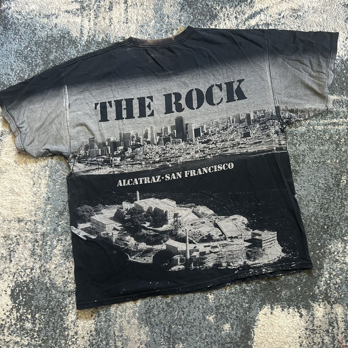 Vintage 90s distressed allover print Alcatraz tee San Francisco Size US XXL / EU 58 / 5 - 6 Thumbnail