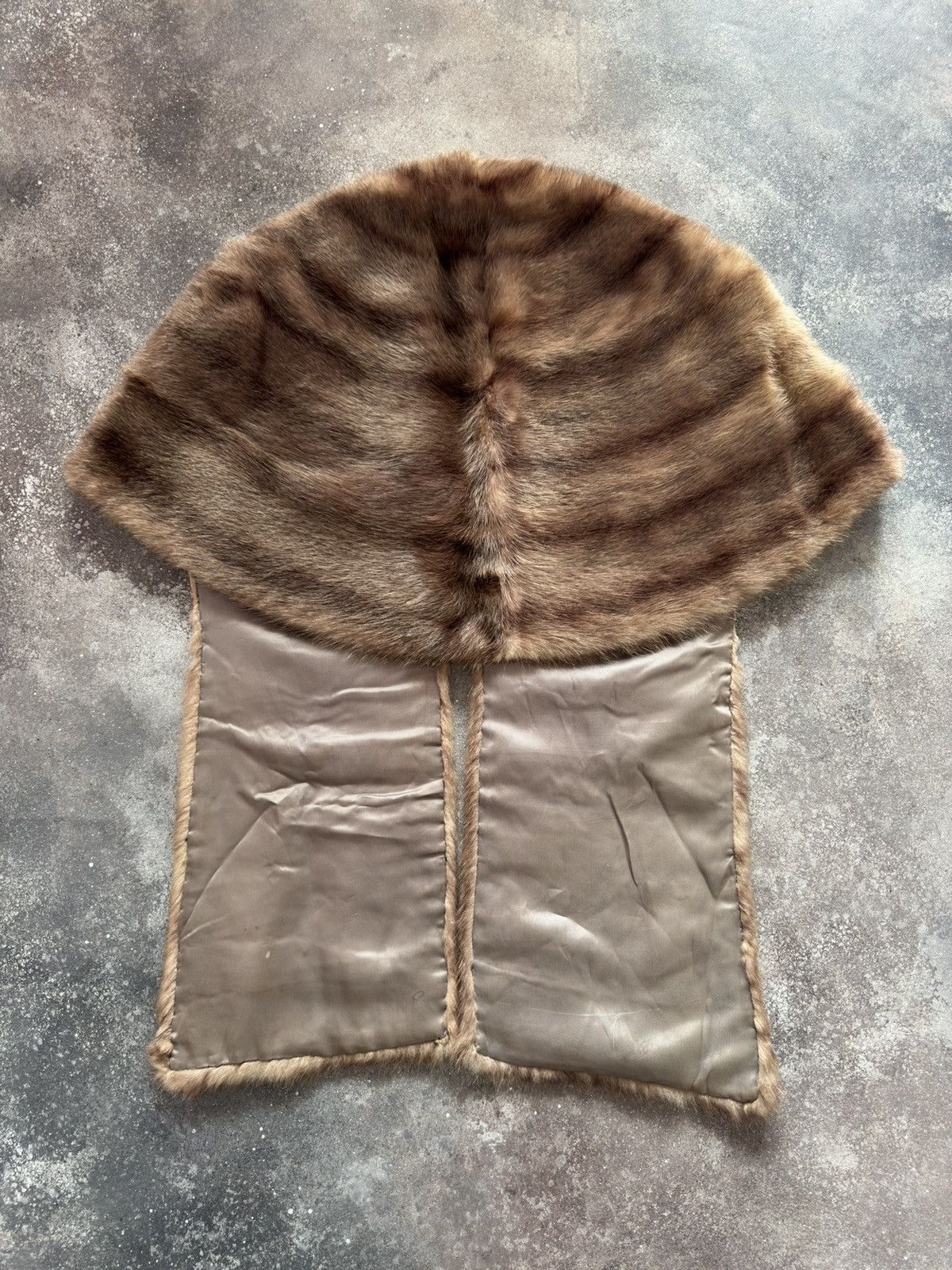 Vintage Amazing Vintage Fur Pocho Cape Size M / US 6-8 / IT 42-44 - 7 Thumbnail