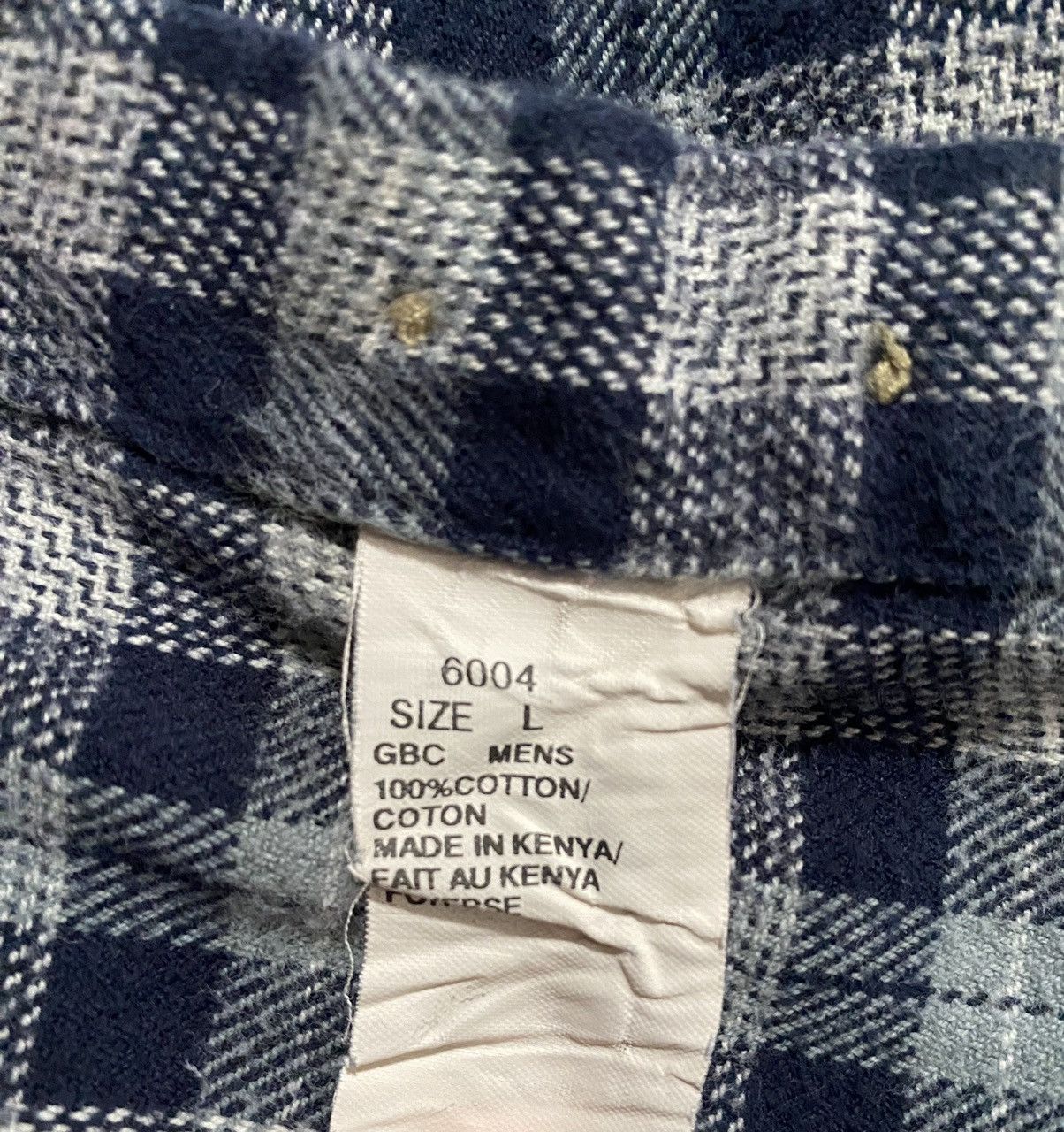 Woolrich Woolen Mills Vintage Woolrich Plaid Flannel Botton up shirt Size US L / EU 52-54 / 3 - 6 Thumbnail