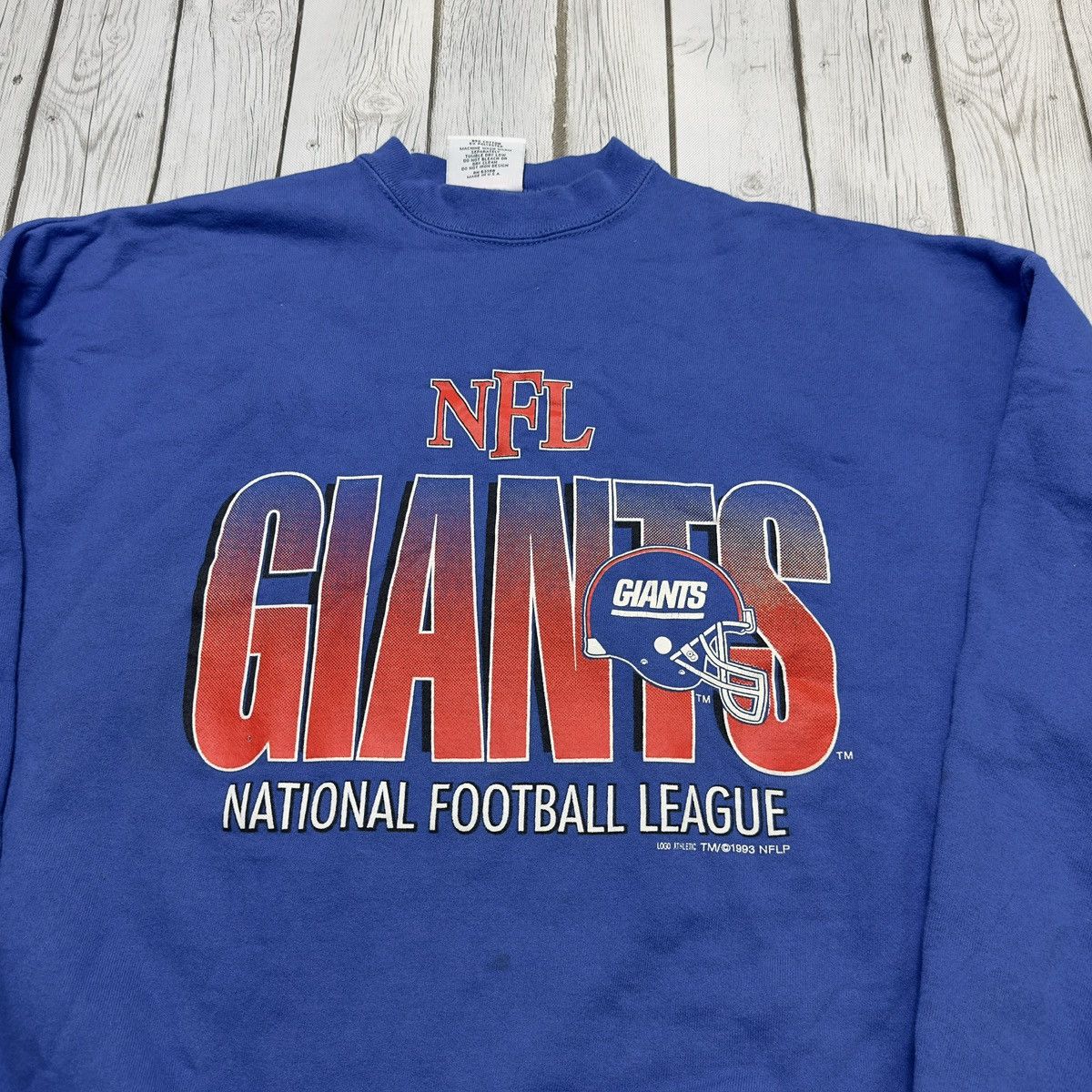 Logo Athletic × NFL × Vintage Vintage New York Giants sweatshirt Size US XL / EU 56 / 4 - 3 Thumbnail
