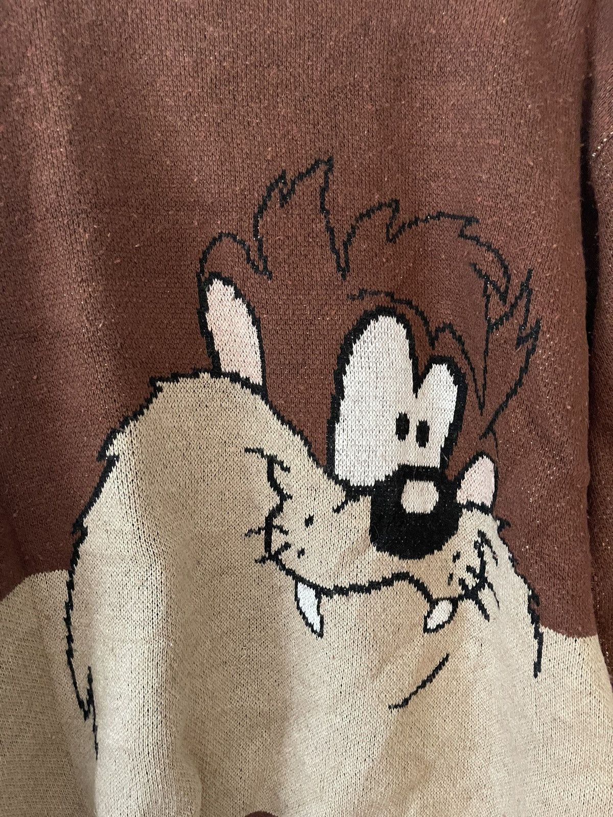 Other Vintage Looney Tunes Taz Sweater - 2002 - Size XL Size US XL / EU 56 / 4 - 2 Thumbnail