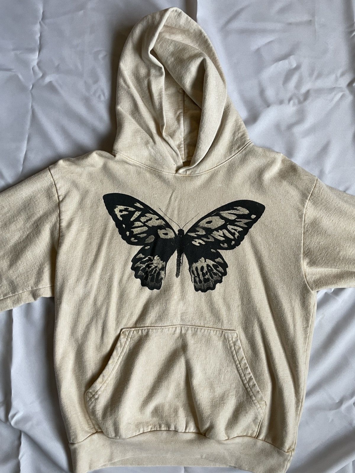 image of Cactus Store Find Nonhuman Teachers Reversible Hoodie in Beige, Men's (Size Medium)