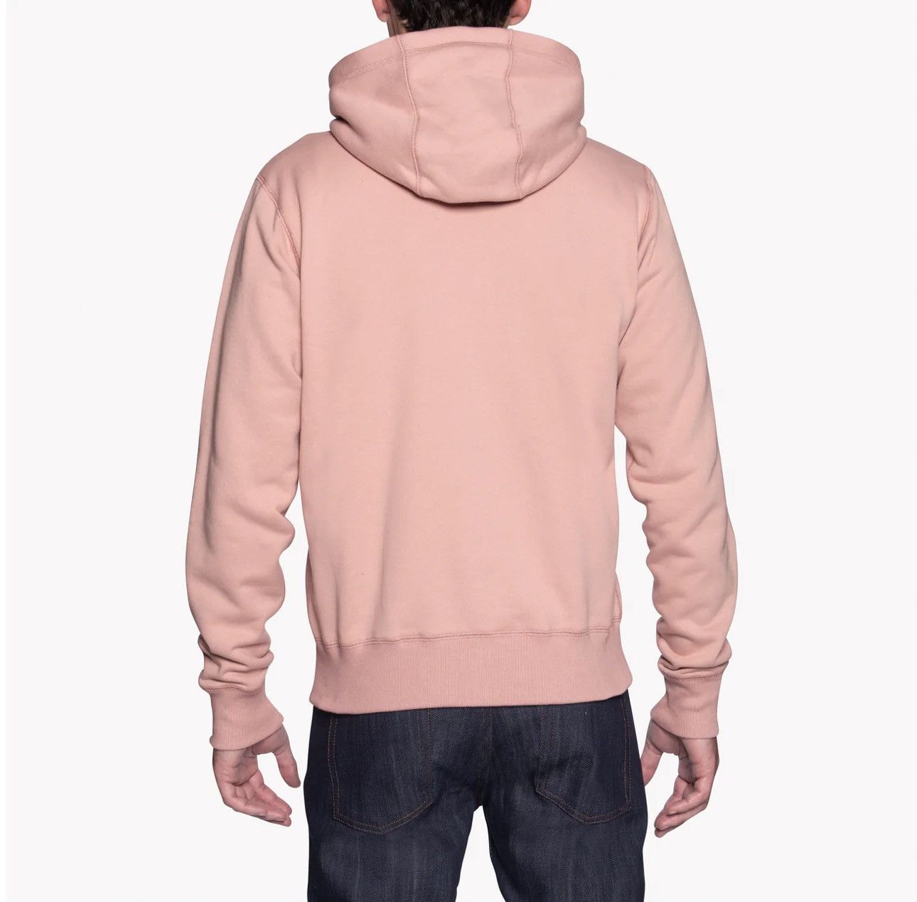 Naked & Famous Naked & Famous Zip Hoodie - Heavyweight Terry in Blush NEW Size US S / EU 44-46 / 1 - 4 Thumbnail
