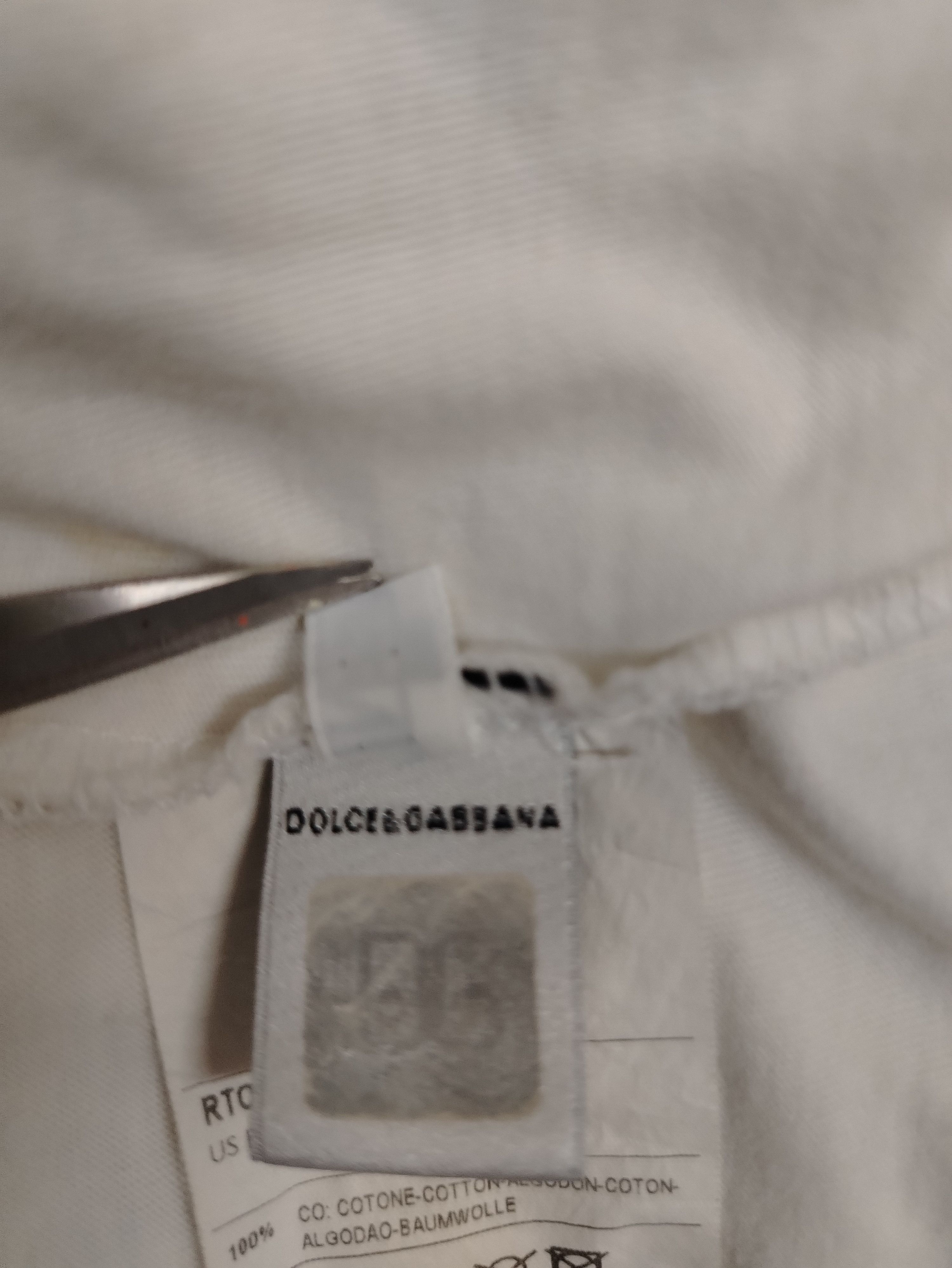 Dolce & Gabbana D&G Dolce & Gabbana V neck ringer T shirt Size XL / US 12-14 / IT 48-50 - 4 Thumbnail