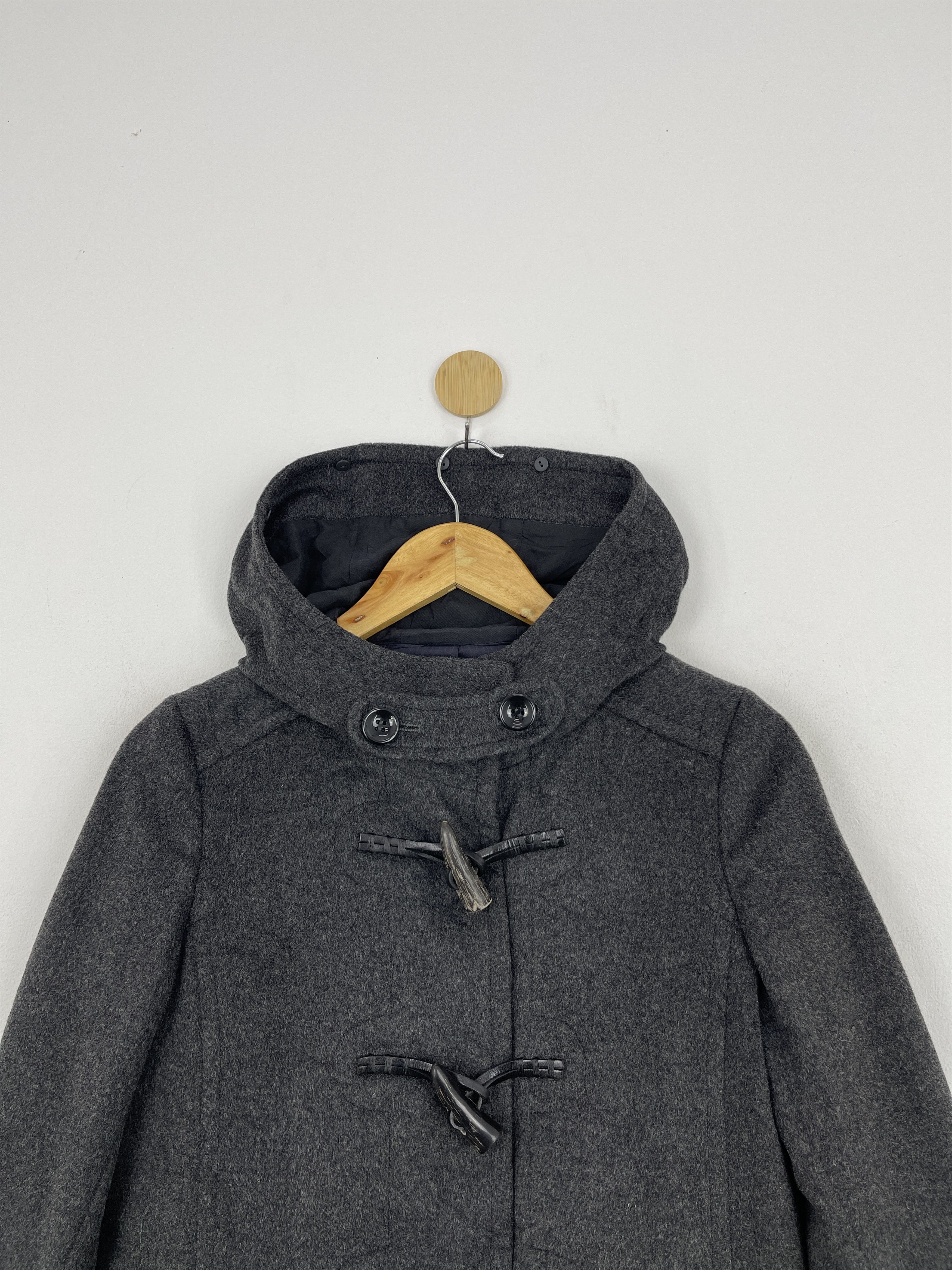 BRAHMIN Brahmin Grey Relaxing Duffle Coat JA0091 Size US XS / EU 42 / 0 - 3 Thumbnail