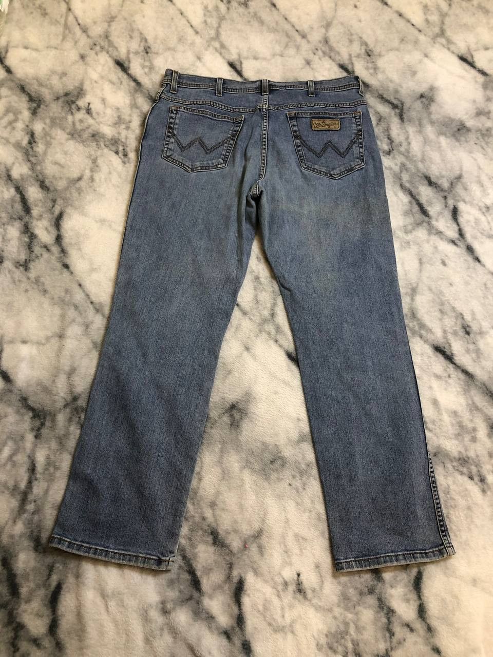 Wrangler Wrangler Mens Straight Leg Jeans Size US 34 / EU 50 - 4 Thumbnail
