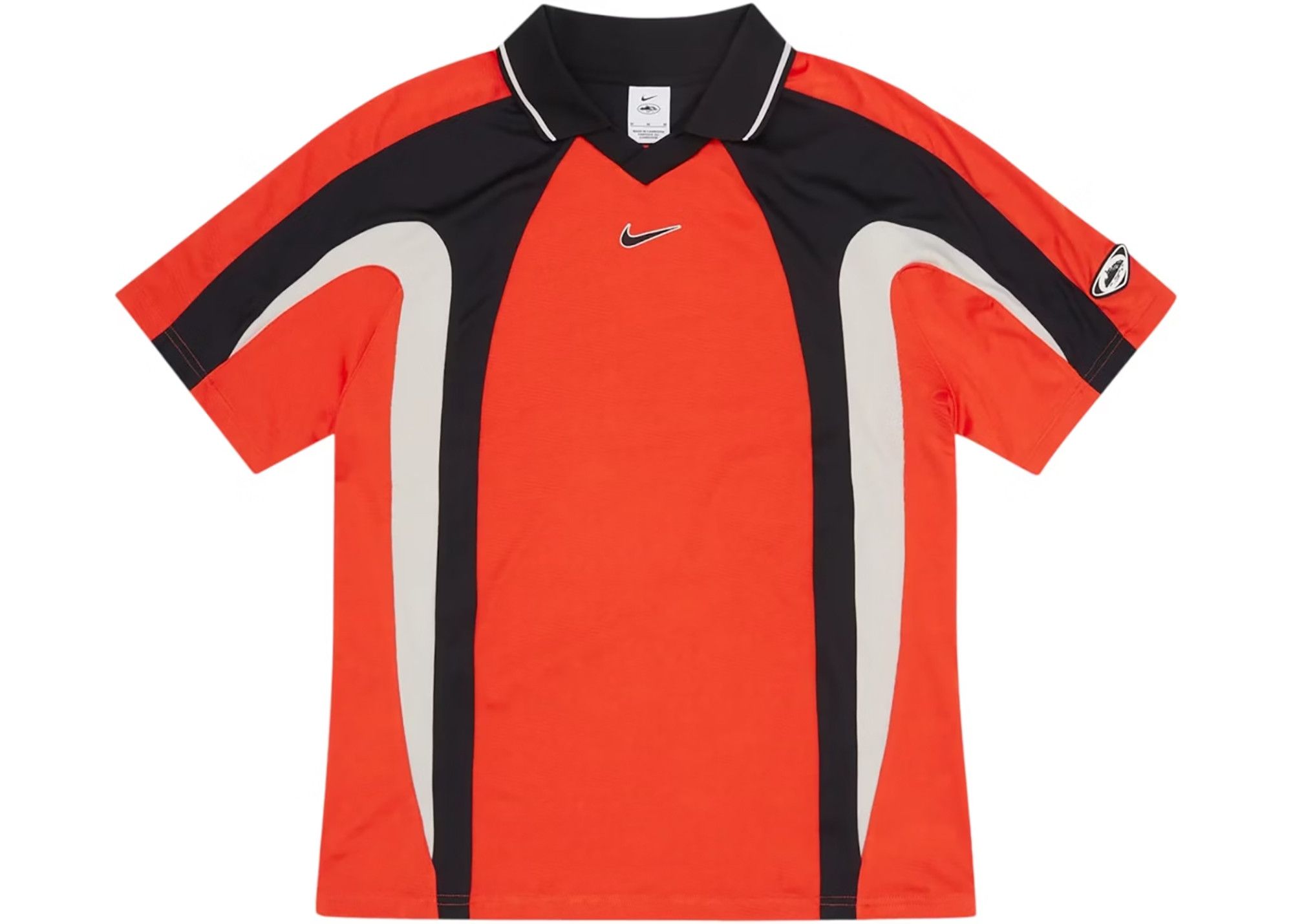 Corteiz 2025 Corteiz Japan Flames Football Soccer Jersey White M