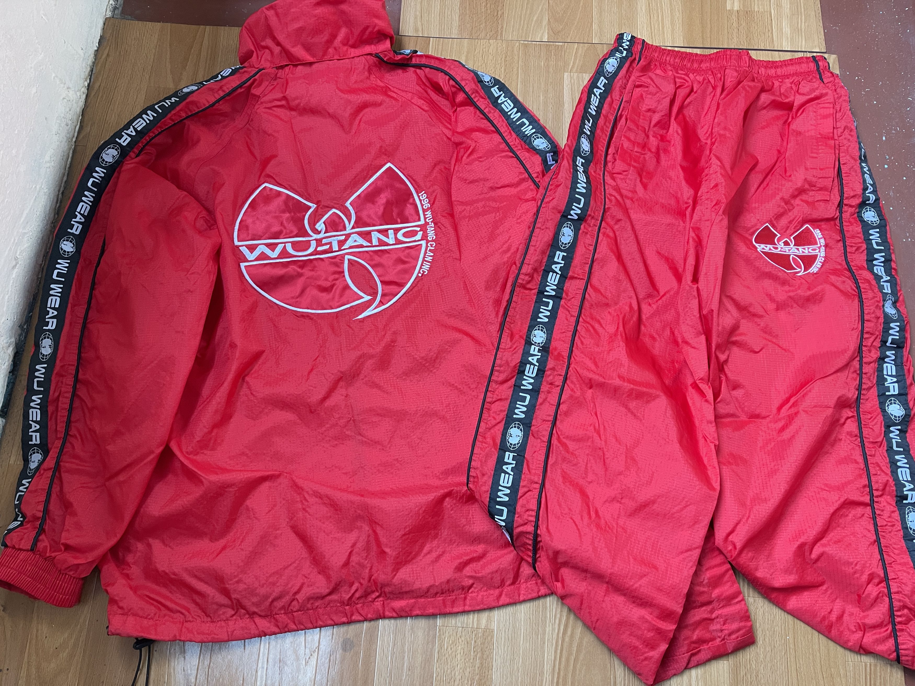 Wu-Tang Clan Wu Wear tracksuit vintage Wu-Tang Clan jacket pants AliG set Size US L / EU 52-54 / 3 - 7 Thumbnail