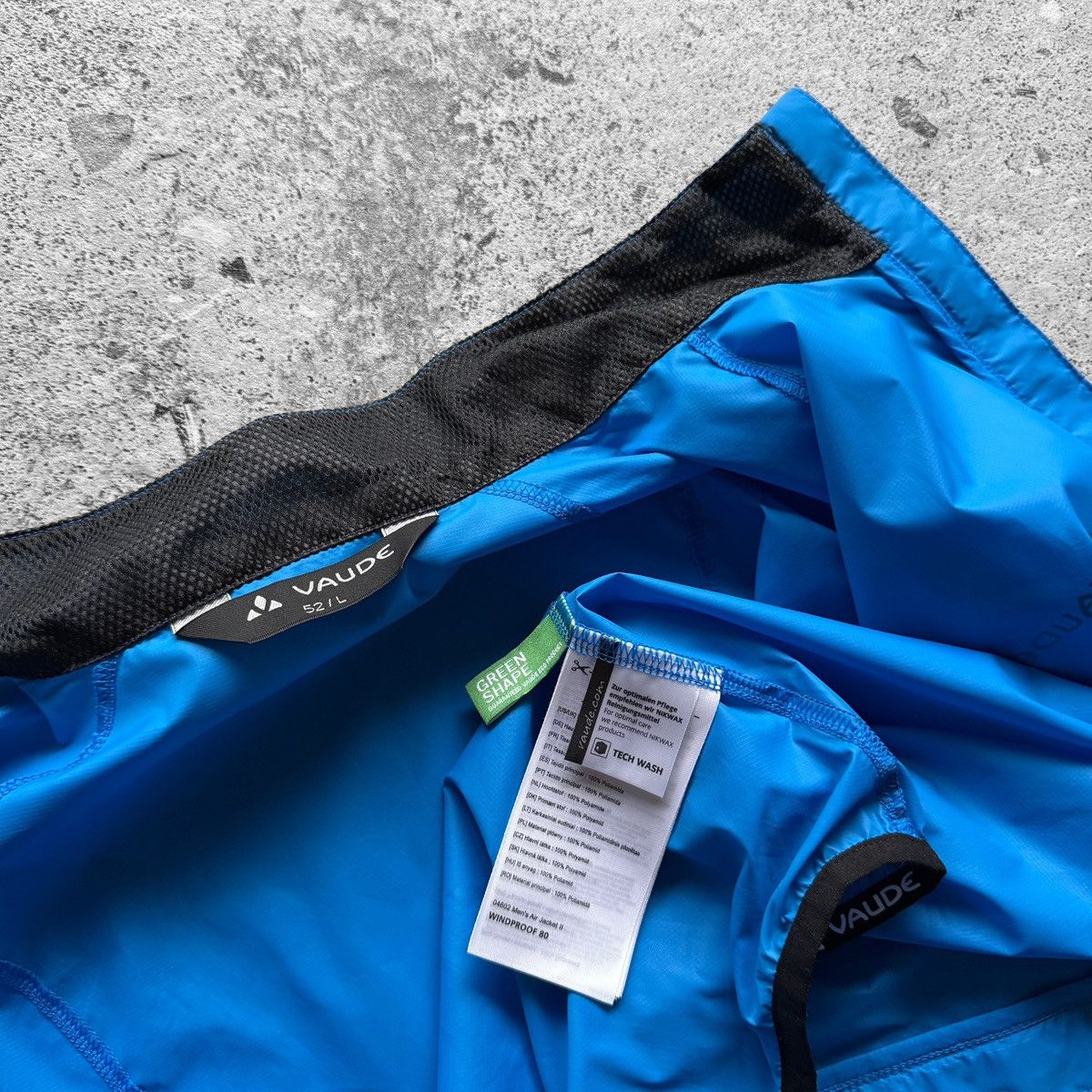Other Vaude Cycling Running Mens Air Jacket II Tech Polyamide Size US L / EU 52-54 / 3 - 5 Thumbnail