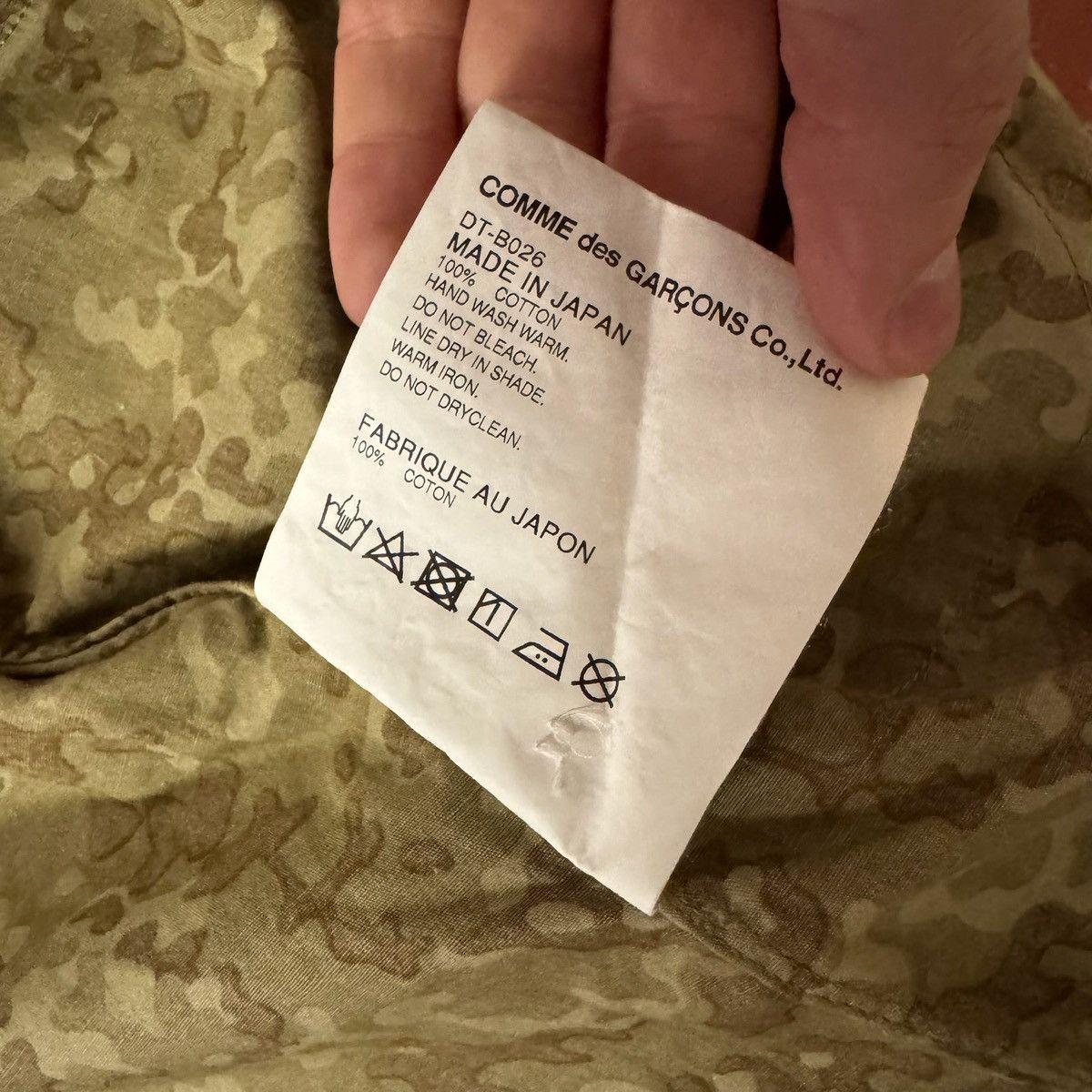 Comme des Garcons Homme Deux Comme des Garçons Homme Deux Shirt Size US M / EU 48-50 / 2 - 7 Thumbnail