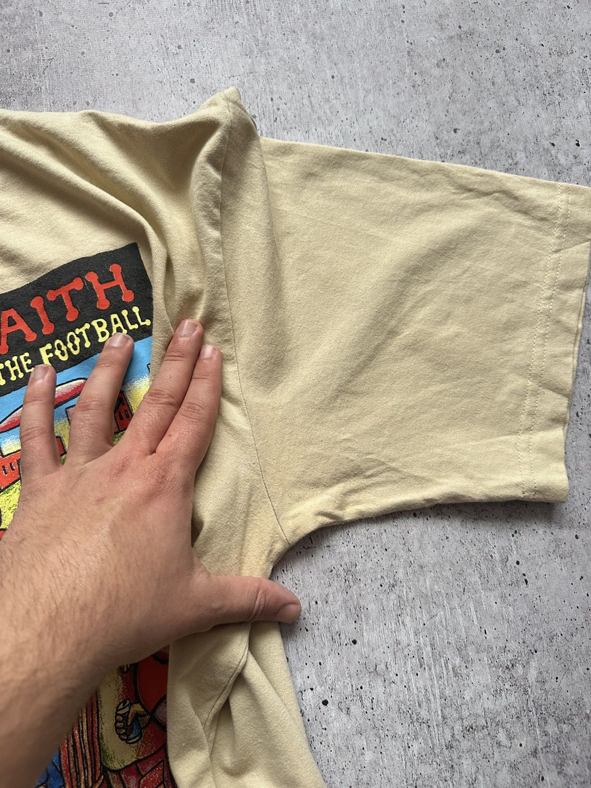 Mambo 1996 Mambo Australian Jesus At The Football Vintage Tee Size US XL / EU 56 / 4 - 21 Thumbnail