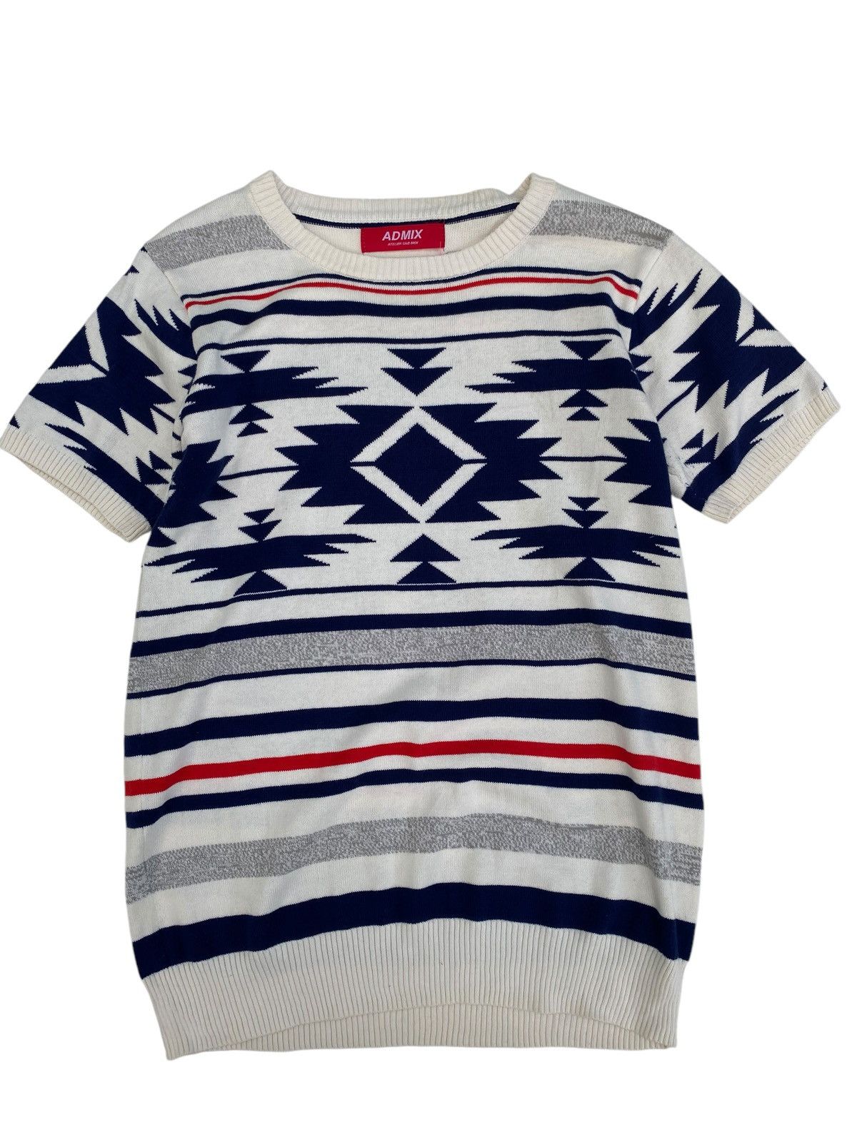 Japanese Brand × Vintage Vtg Admix Athelier Sab Men Knitwear Size US M / EU 48-50 / 2 - 1 Thumbnail