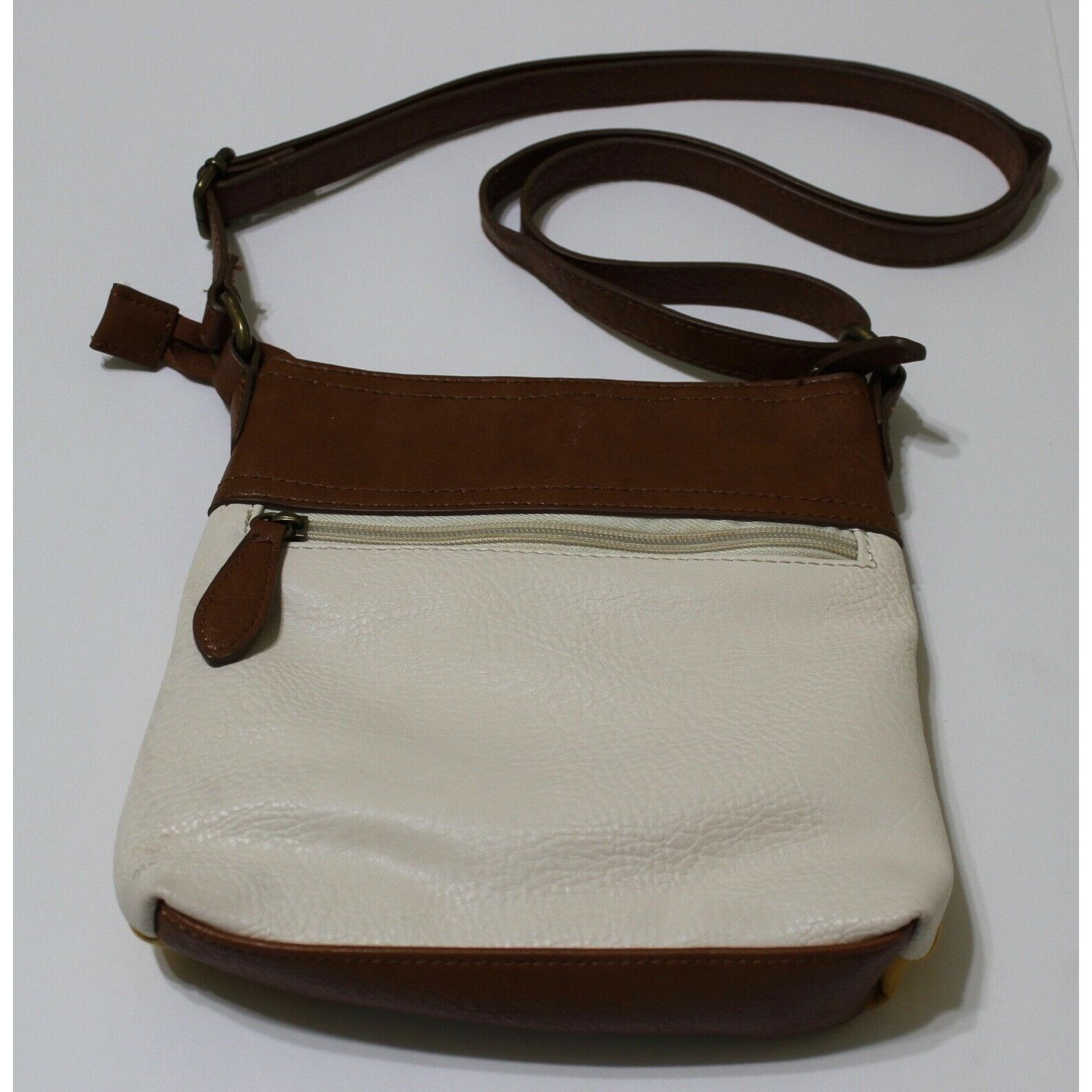 Other Bolo Bags Women Purse Crossbody Handbag Mustard Yellow Cream Size ONE SIZE - 3 Thumbnail
