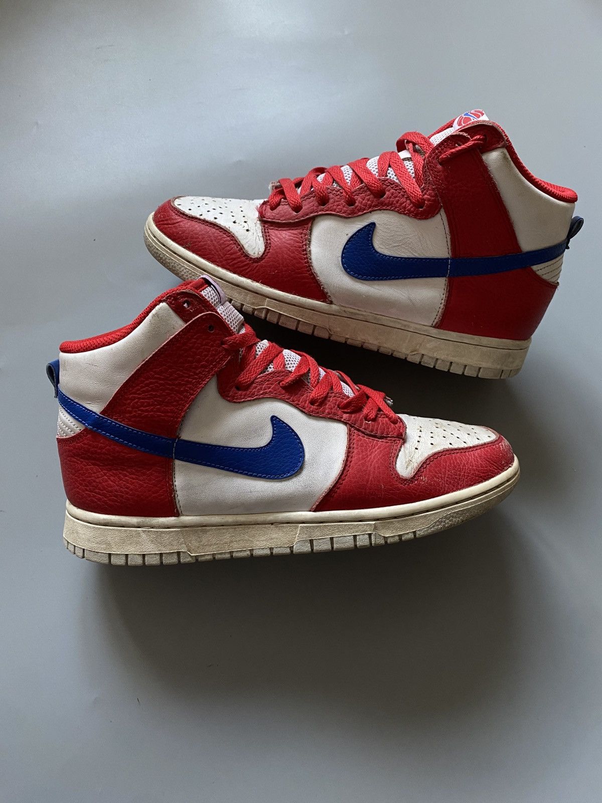 Nike Nike Dunk leather red sk8 vintage shoes Size US 7.5 / EU 40-41 - 2 Thumbnail