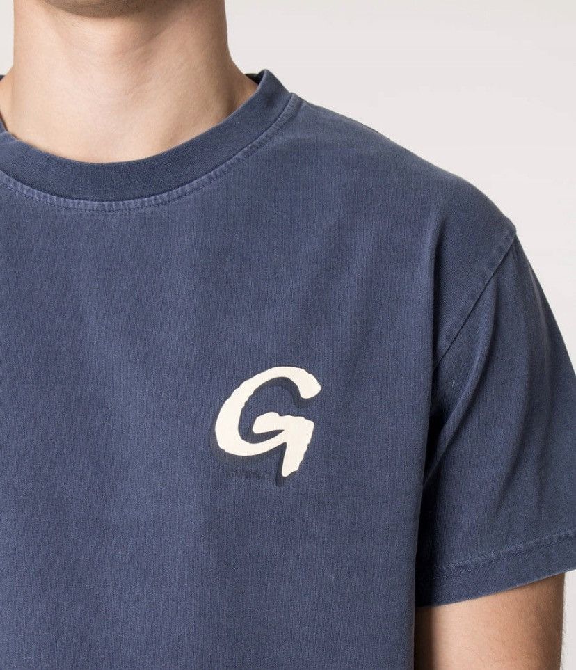 Gramicci × Japanese Brand GRAMICCI T-SHIRT NAVY WITH PRINT Size US XS / EU 42 / 0 - 3 Thumbnail