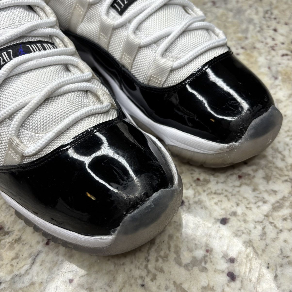 Jordan Brand Sizs 8.5 - Jordan 11 high concord 2011 OG All Worn Size US 8.5 / EU 41-42 - 7 Thumbnail