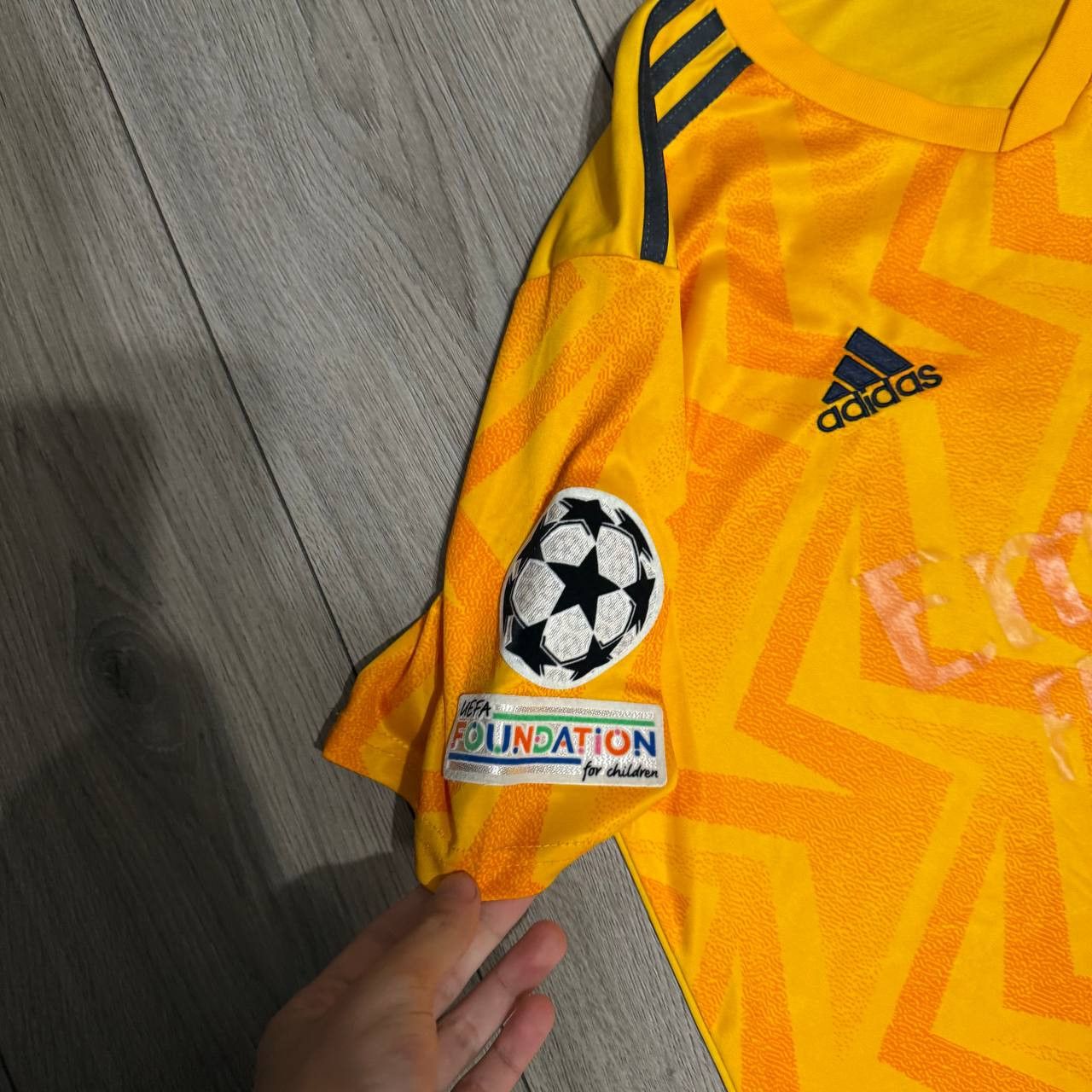 Adidas Adidas Benfica Football T-shirt Short Sleeve Yellow Size US M / EU 48-50 / 2 - 3 Thumbnail
