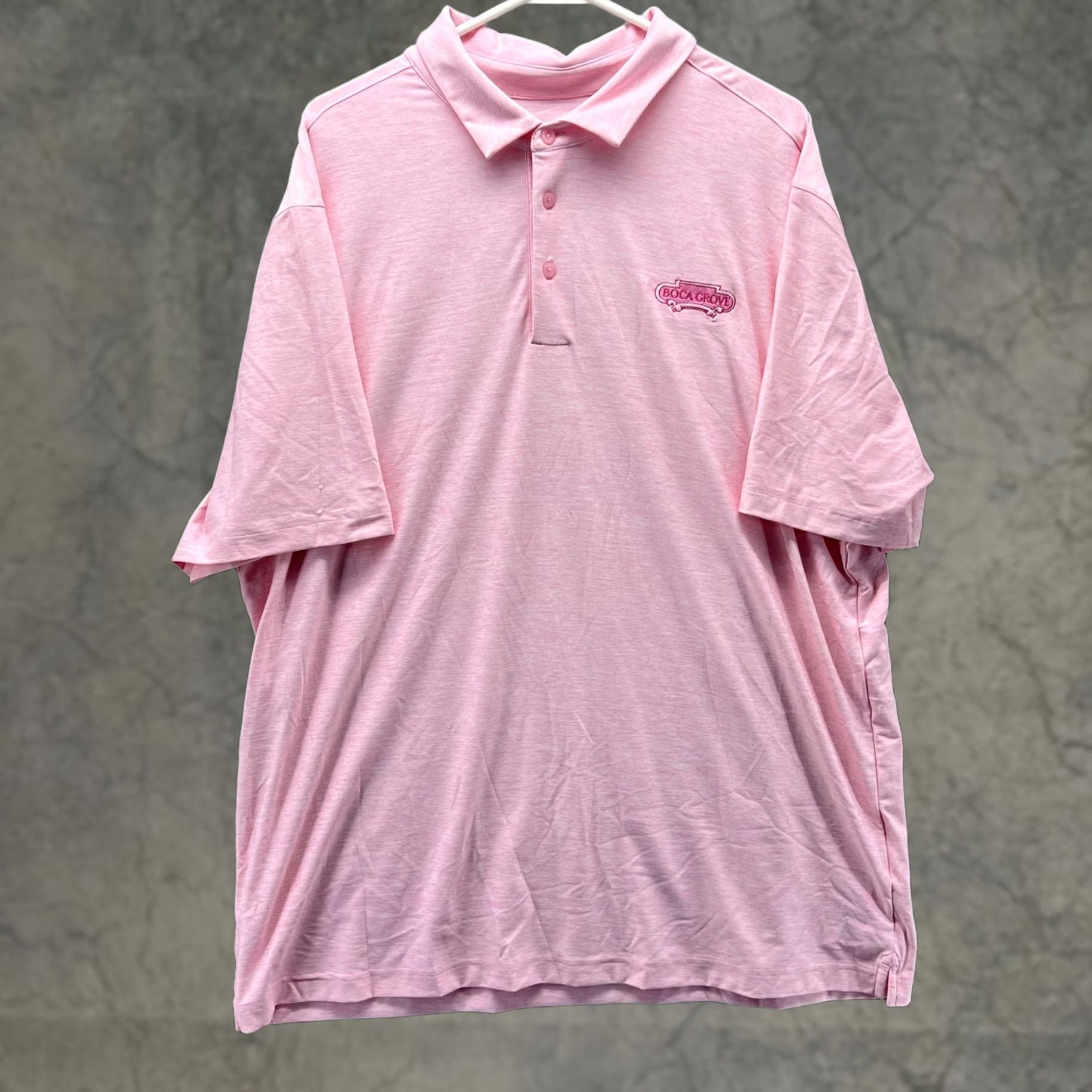 Under Armour Under Armour Polo Shirt Mens 2XL Pink HeatGear Boca Grove Golf Short Sleeve Loose Performance Size US XXL / EU 58 / 5 - 1 Thumbnail