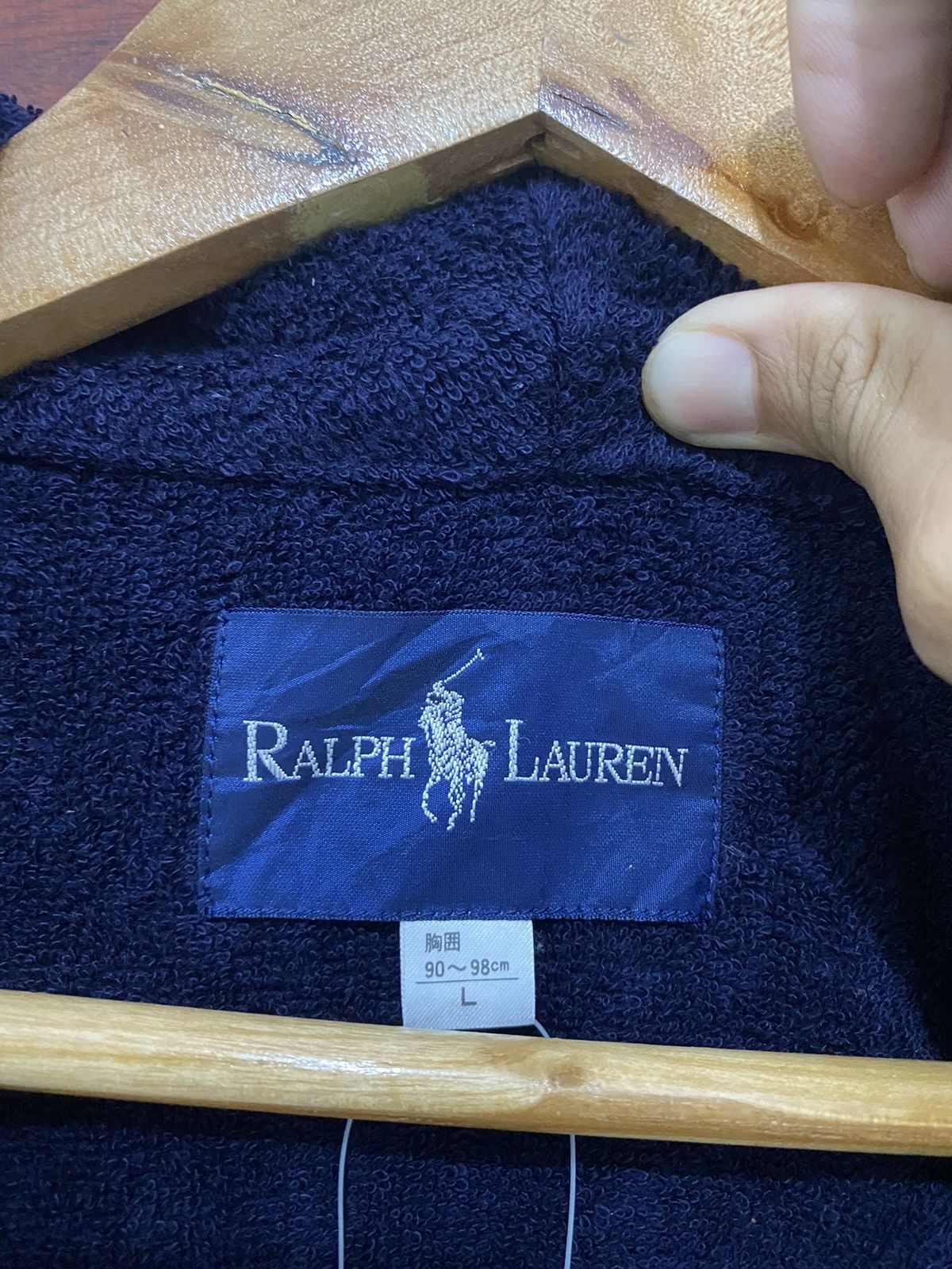 Polo Ralph Lauren × Ralph Lauren × Ralph Lauren Blue Label POLO RALPH LAUREN HOME BATHROBE Size US L / EU 52-54 / 3 - 6 Thumbnail