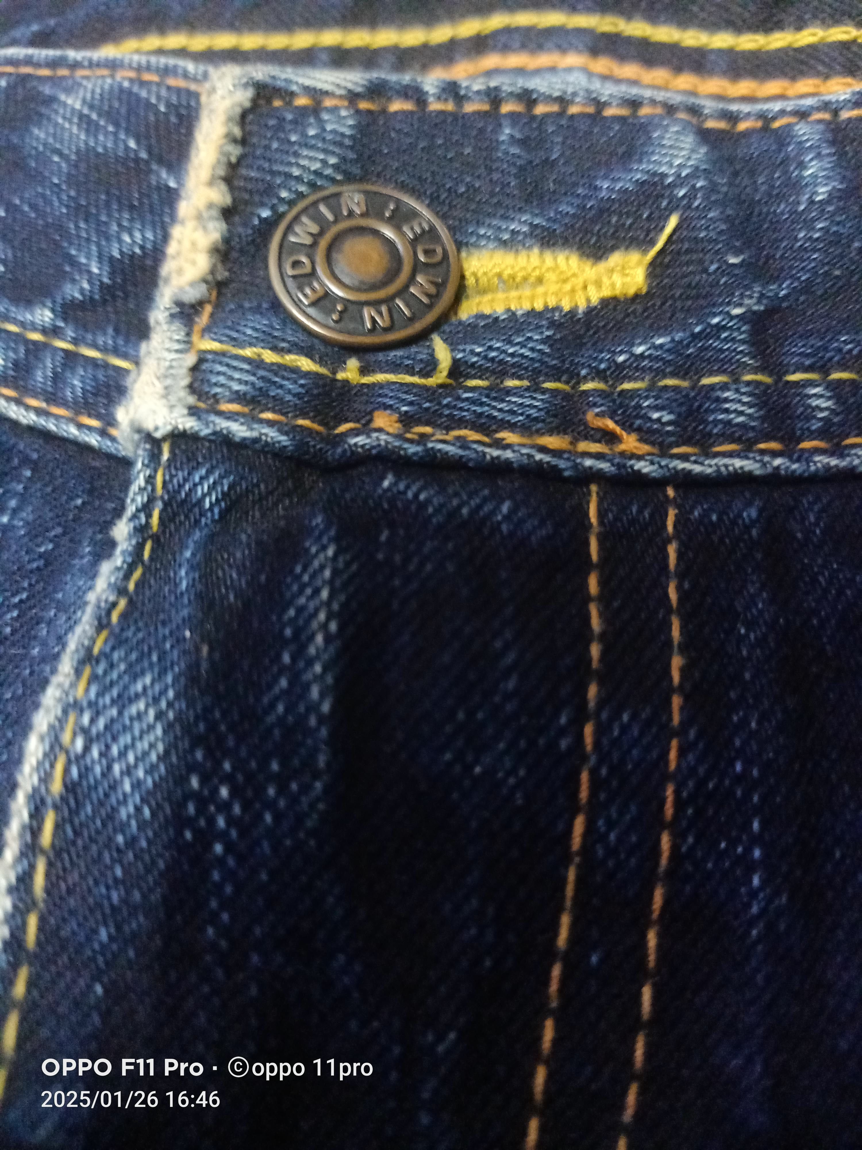 Edwin × Japanese Brand × Le Grande Bleu (L.G.B.) Edwin Vintage Flare Denim Stonewash Size US 34 / EU 50 - 12 Thumbnail