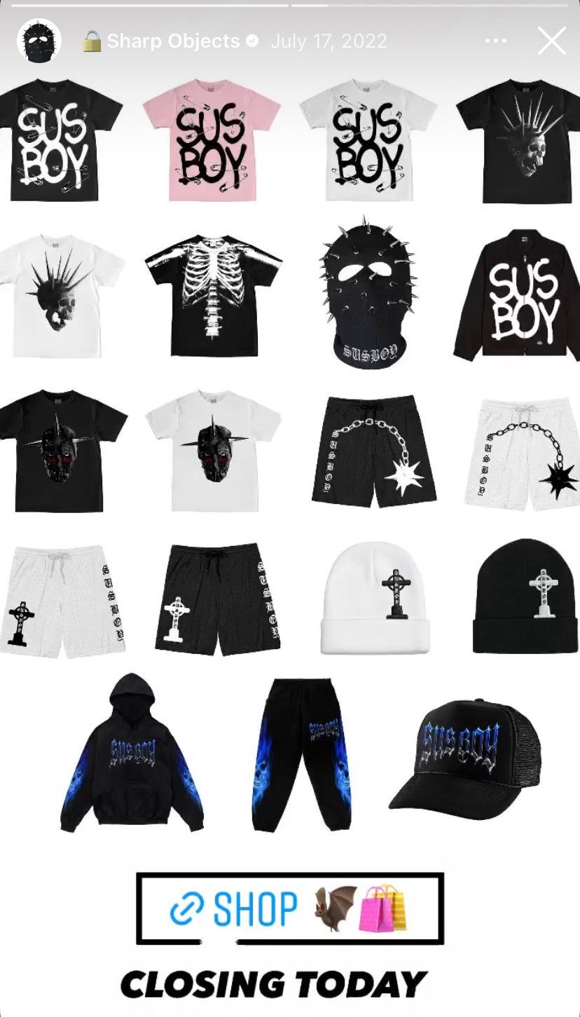 GOTHBOICLIQUE × Lil Peep × Sus Boy SUS BOY jacket Size US L / EU 52-54 / 3 - 5 Thumbnail