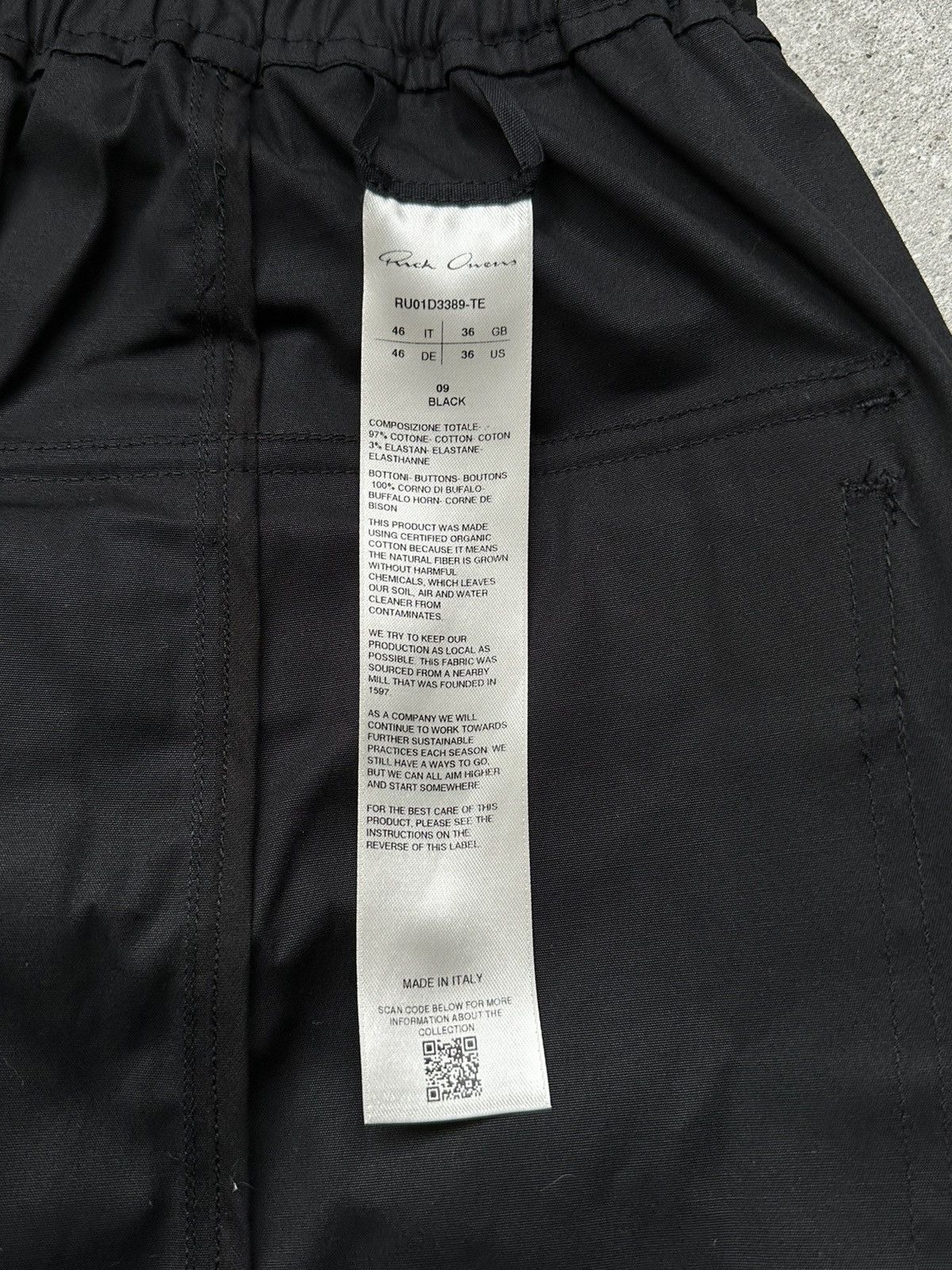 Rick Owens RICK OWENS CARGO PODS SHORTS SS24 Size US 30 / EU 46 - 12 Thumbnail