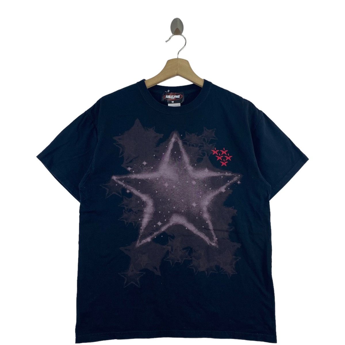 Japanese Brand RIP SLYME TOKYO Japanese Hip Hop Band Star Print Navy Short Size US M / EU 48-50 / 2 - 1 Thumbnail