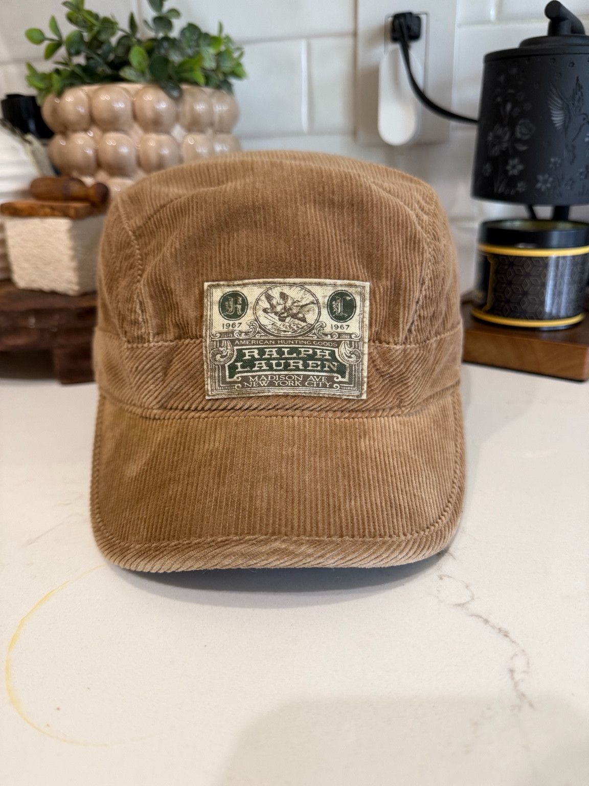 Polo Ralph Lauren Vintage Polo Ralph Lauren Corduroy Hunting Cap Size ONE SIZE - 14 Thumbnail