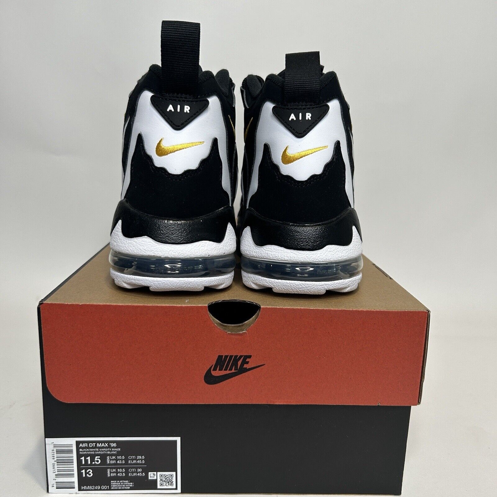 Nike Nike Air DT Max '96 “Black Varsity Maize/Deion Sanders” 2024 Size US 11.5 / EU 44-45 - 4 Thumbnail