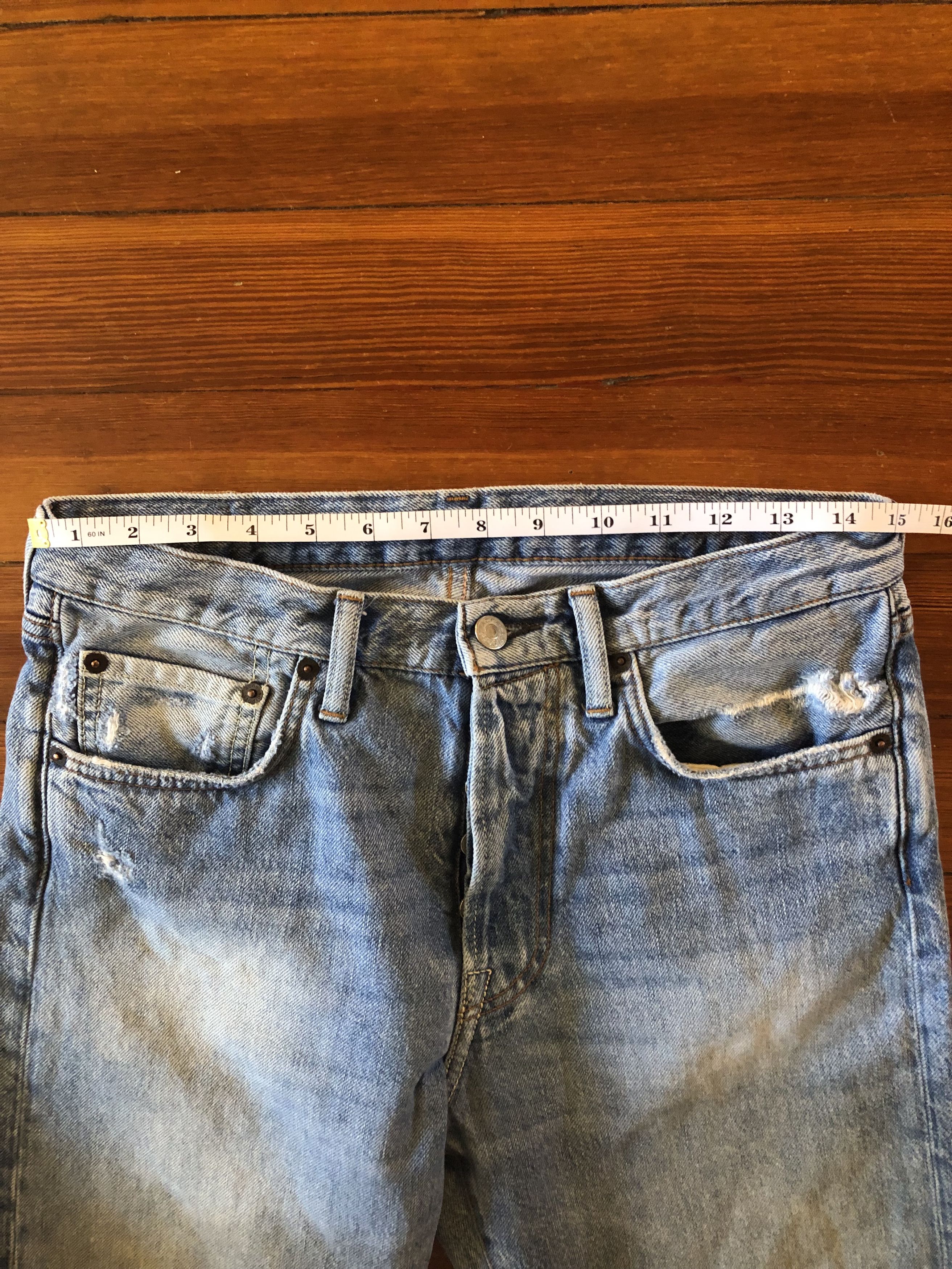 Acne Studios 1996 Light Blue Trash Size US 30 / EU 46 - 5 Thumbnail