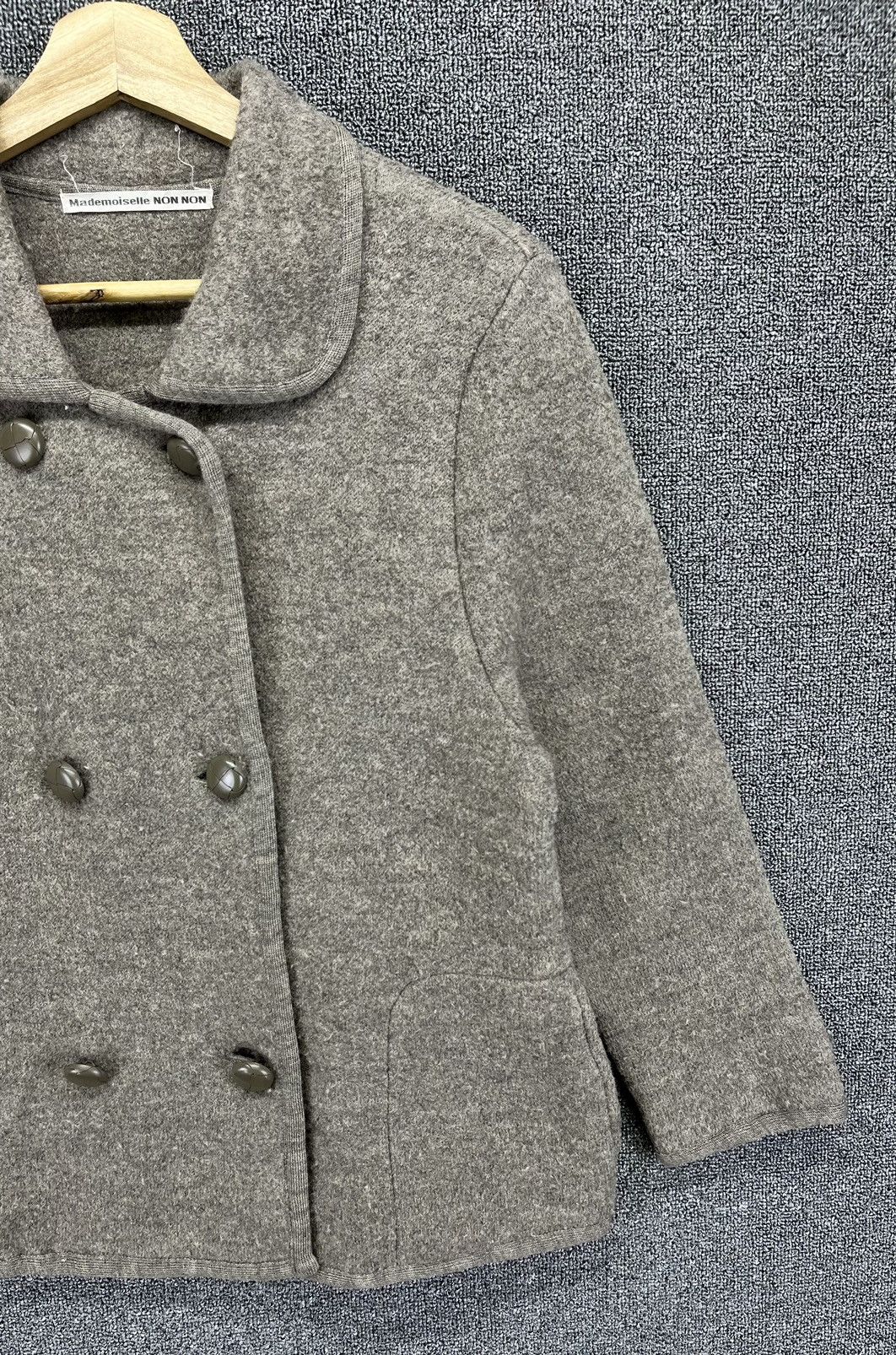Issey Miyake Issey Miyake Mademoiselle Non Non Wool Cardigan Jacket Size M / US 6-8 / IT 42-44 - 3 Thumbnail