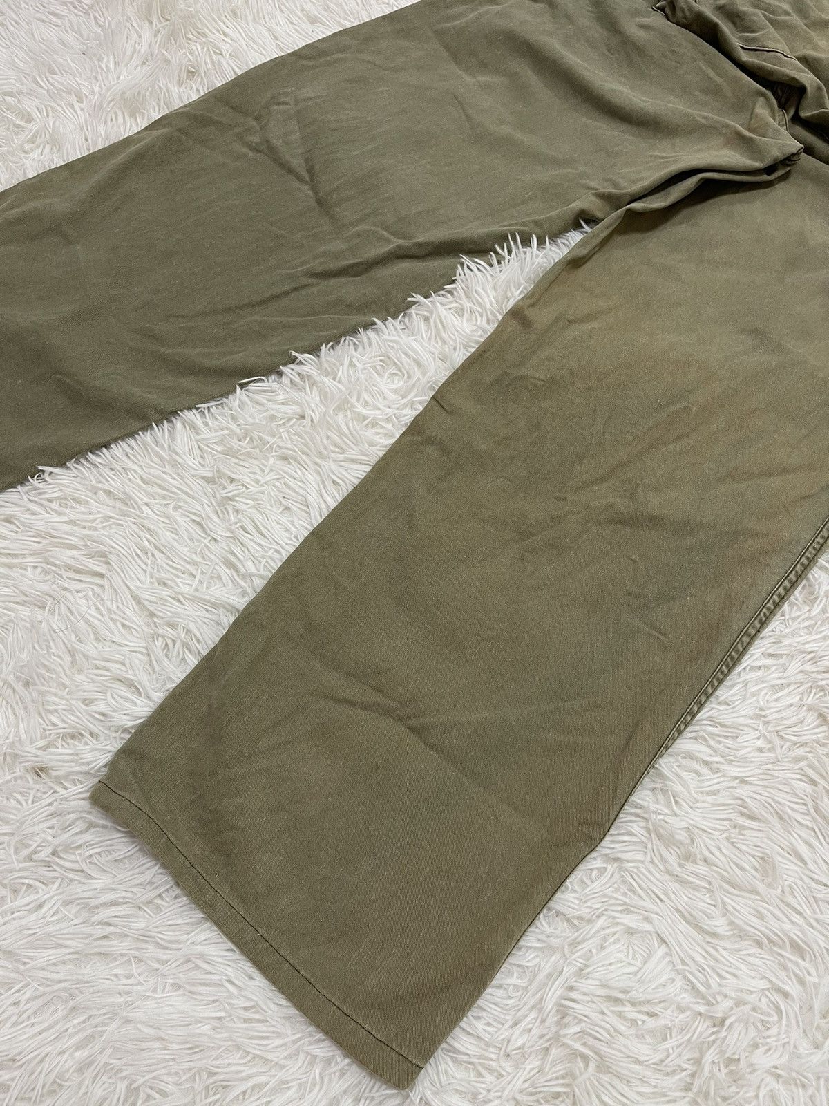 Schott Schott Monkey Baggy Military Style Vintage Cargo Pants Size US 30 / EU 46 - 5 Thumbnail