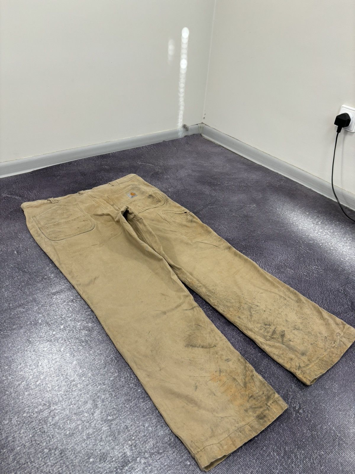 Carhartt Vintage Carhartt Distressed Work Hype Baggy Pants Size US 38 / EU 54 - 4 Thumbnail