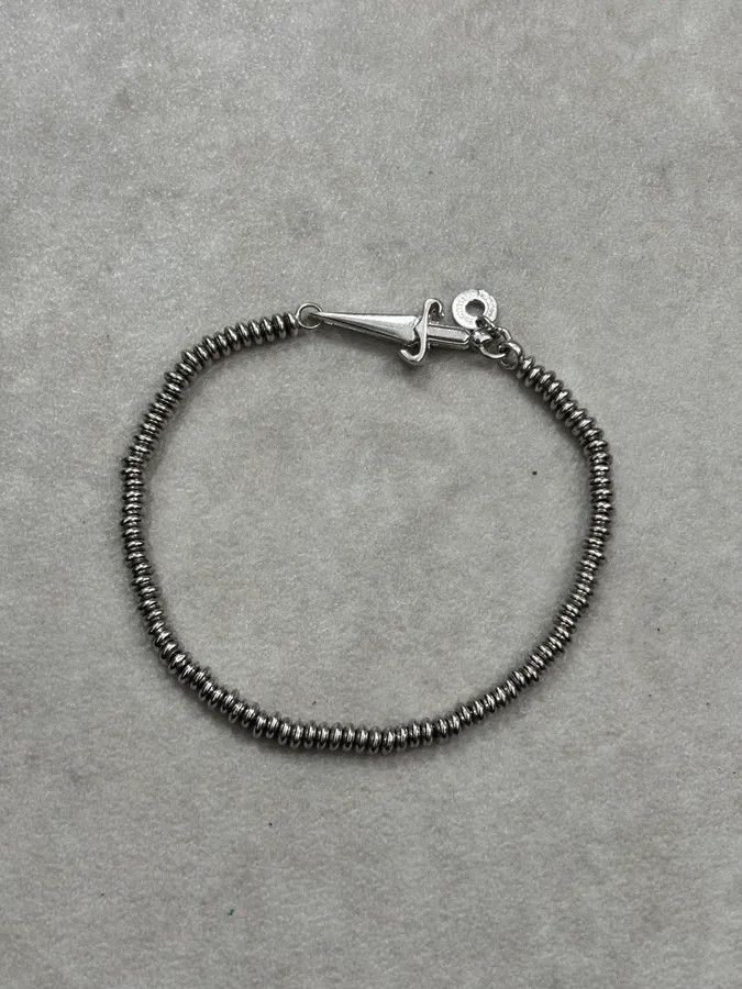 Vintage Cesare Paciotti Silver 925 Bracelet Cross Toggle Charm Size N/A Size ONE SIZE - 1 Thumbnail