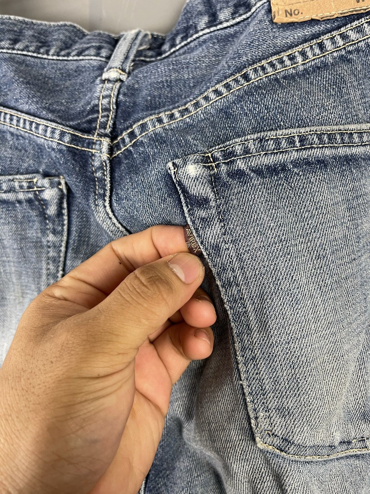 Avirex × Vintage Vintage AVIREX Distressed Denim Pants Size US 28 / EU 44 - 9 Thumbnail