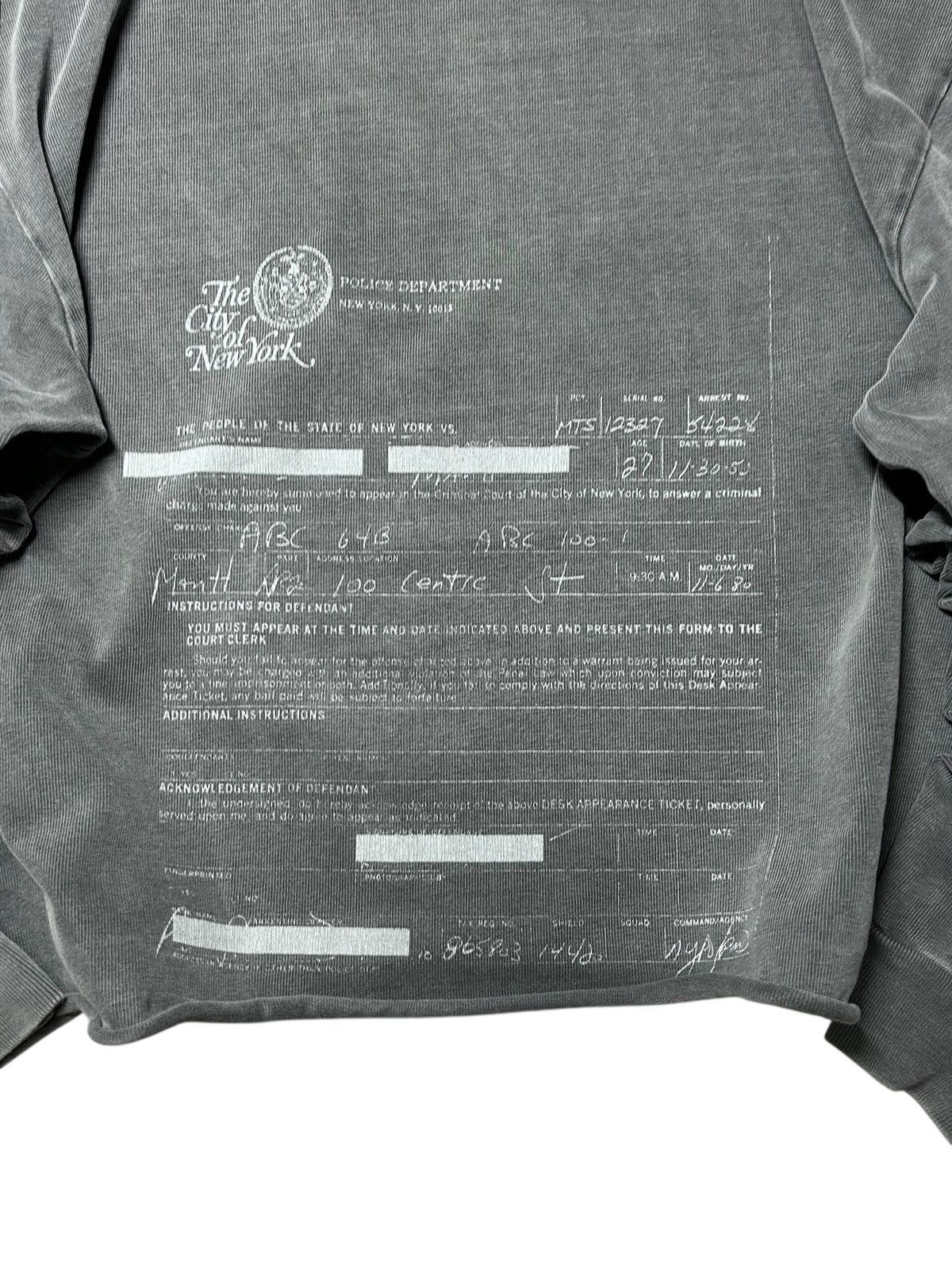 Designer × Mr. Saturday Rare Mr. Saturday Longsleeve Designer Streetwear Crewneck Size US M / EU 48-50 / 2 - 2 Thumbnail